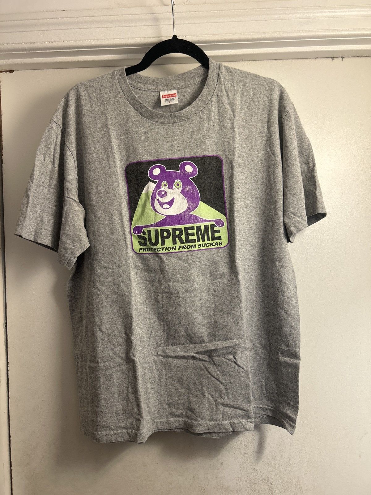 Supreme Supreme Protection From Suckas Tee Size US L / EU 52-54 / 3 - 1 Thumbnail