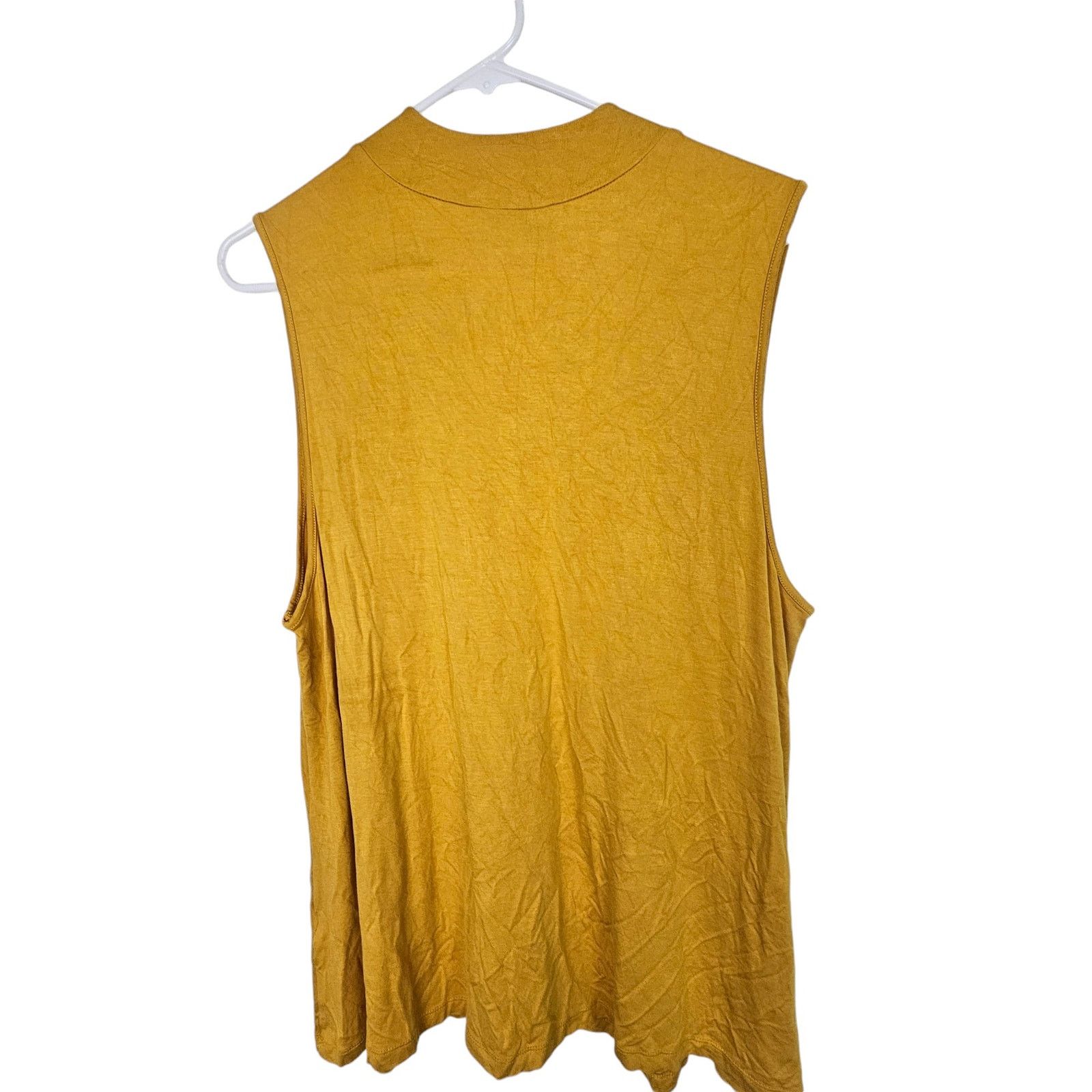 Modernica ModCloth Blouse Tie Front Plus Size 1X Stretch Pullover Size XL / US 12-14 / IT 48-50 - 7 Thumbnail