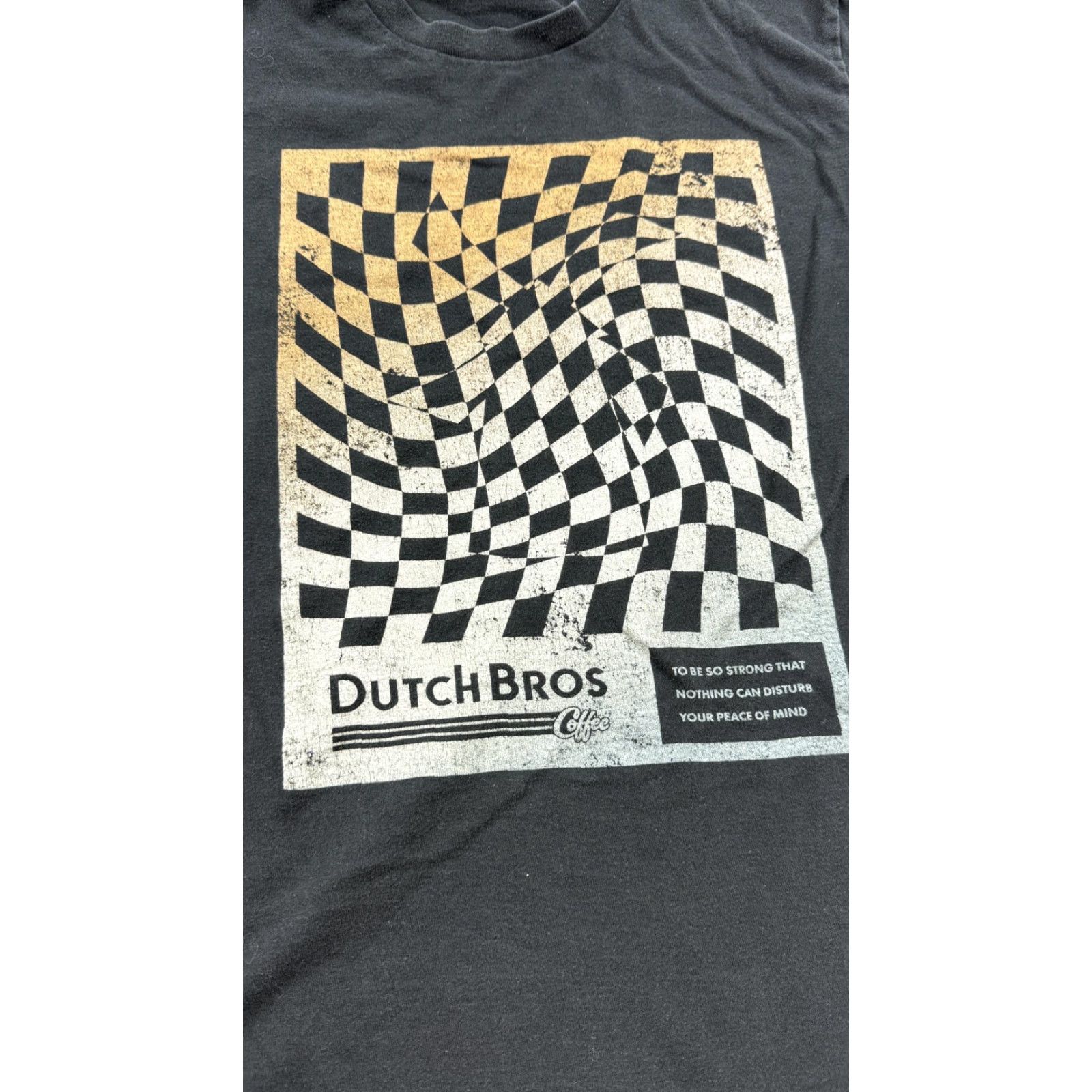 Port & Company VINTAGE Dutch Bros Coffee Shirt Adult Small Black Graphic Tee Crewneck Streetwear Men Size US S / EU 44-46 / 1 - 2 Thumbnail