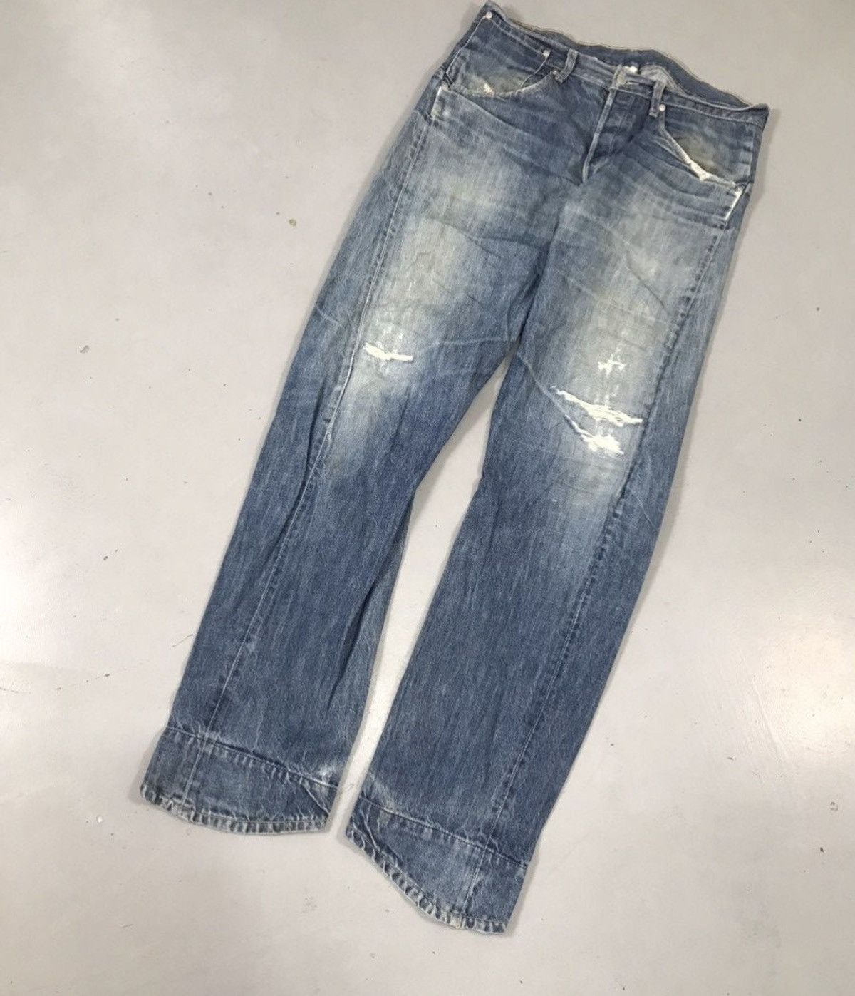 Levi's Vintage Levi’s engineer jeans denim Size US 34 / EU 50 - 2 Thumbnail