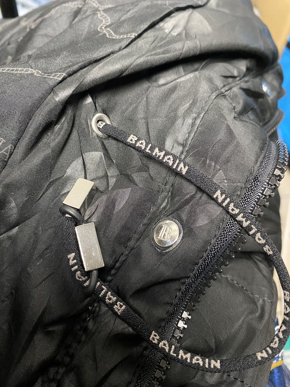 Balmain × Designer Balmain polka dot puffer jacket Size L / US 10 / IT 46 - 6 Thumbnail