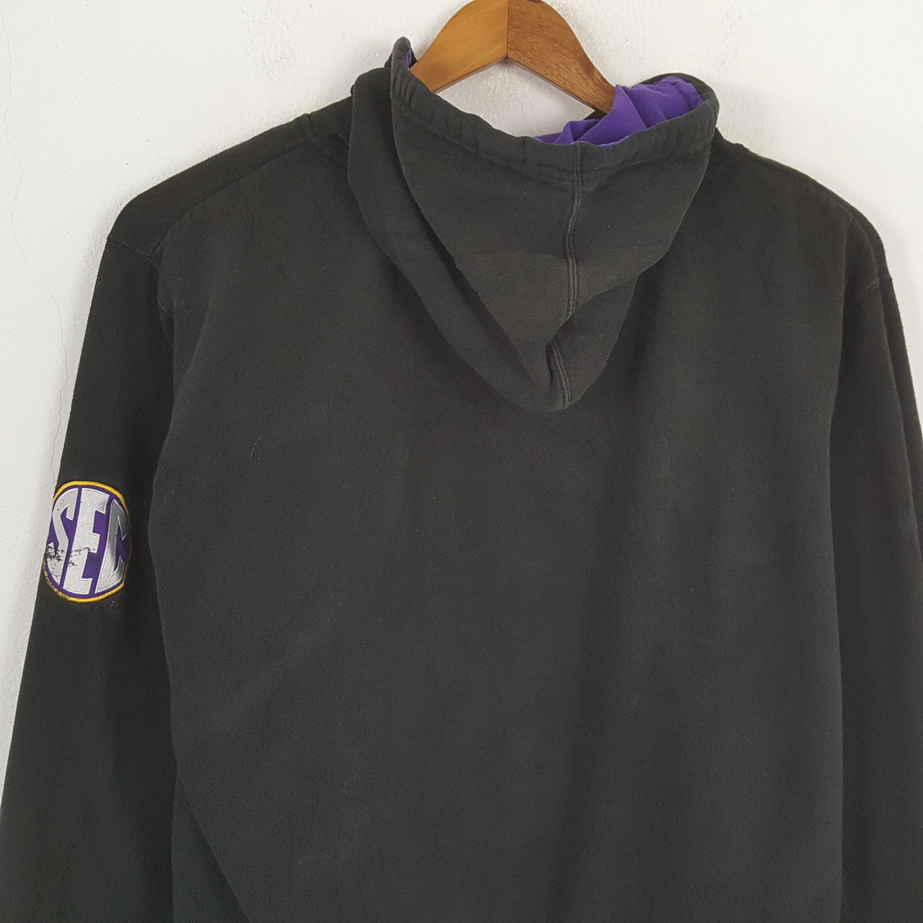 NFL × Vintage Vintage LSU TIGERS NFL American Football Team Hoodies Size US XL / EU 56 / 4 - 4 Thumbnail