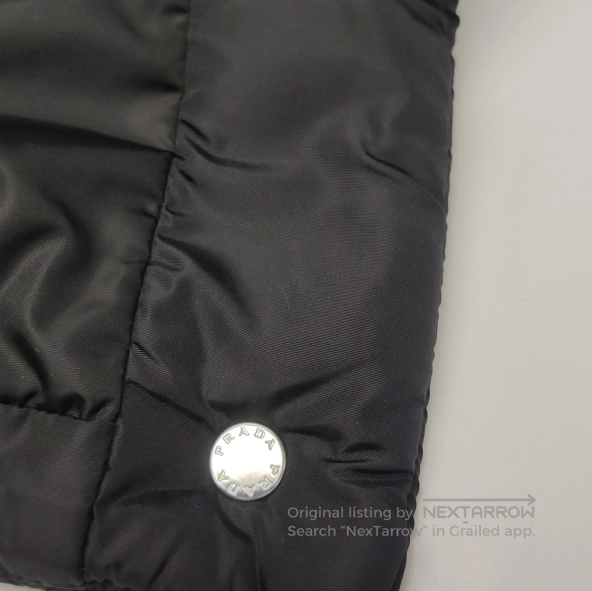 Prada Prada Quilted V-Neck Long Sleeve Cotton Jacket . Size US L / EU 52-54 / 3 - 8 Thumbnail