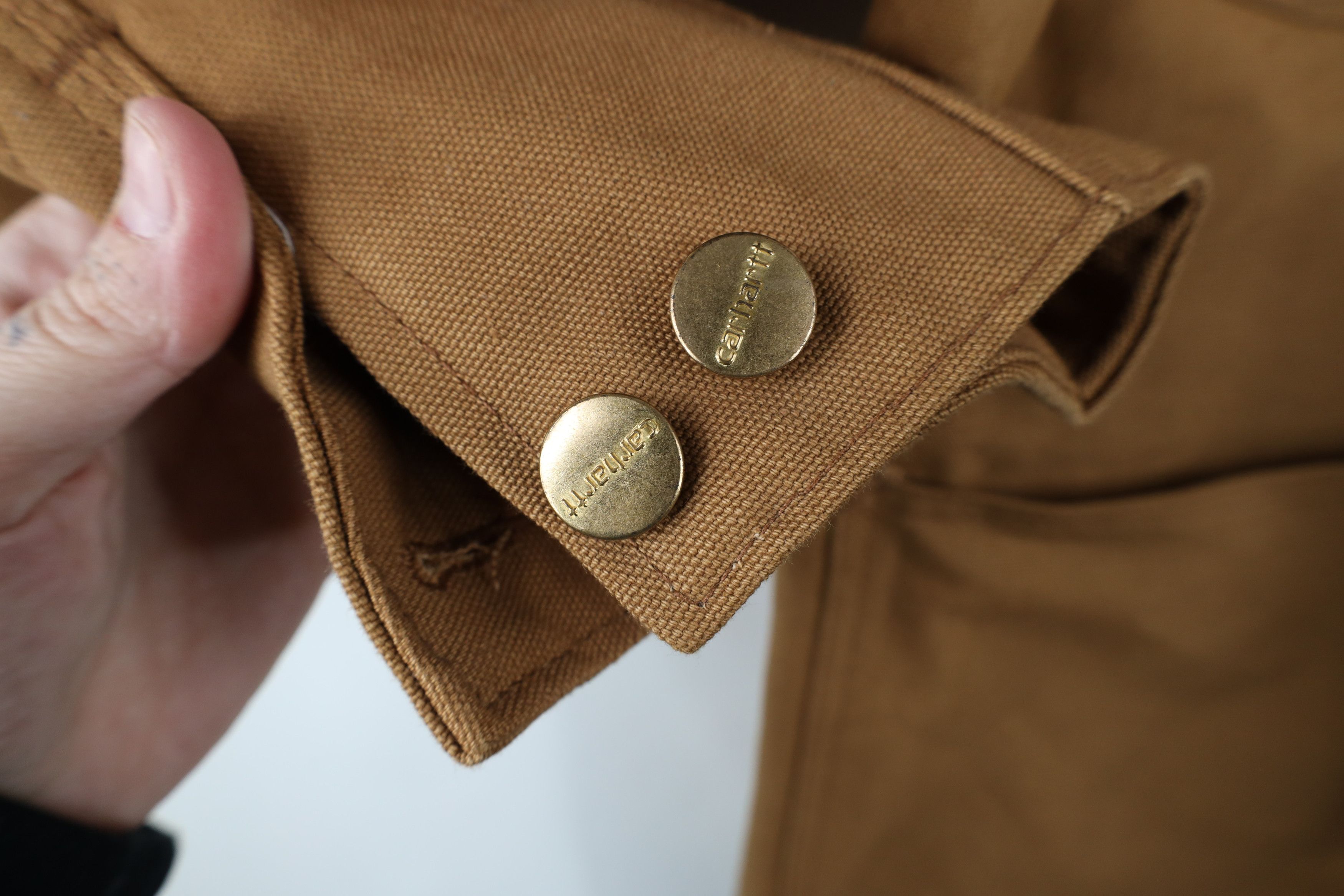 Carhartt × Vintage Deadstock Vintage 80s Carhartt Barn Jacket Duck Brown USA Size US L / EU 52-54 / 3 - 10 Thumbnail