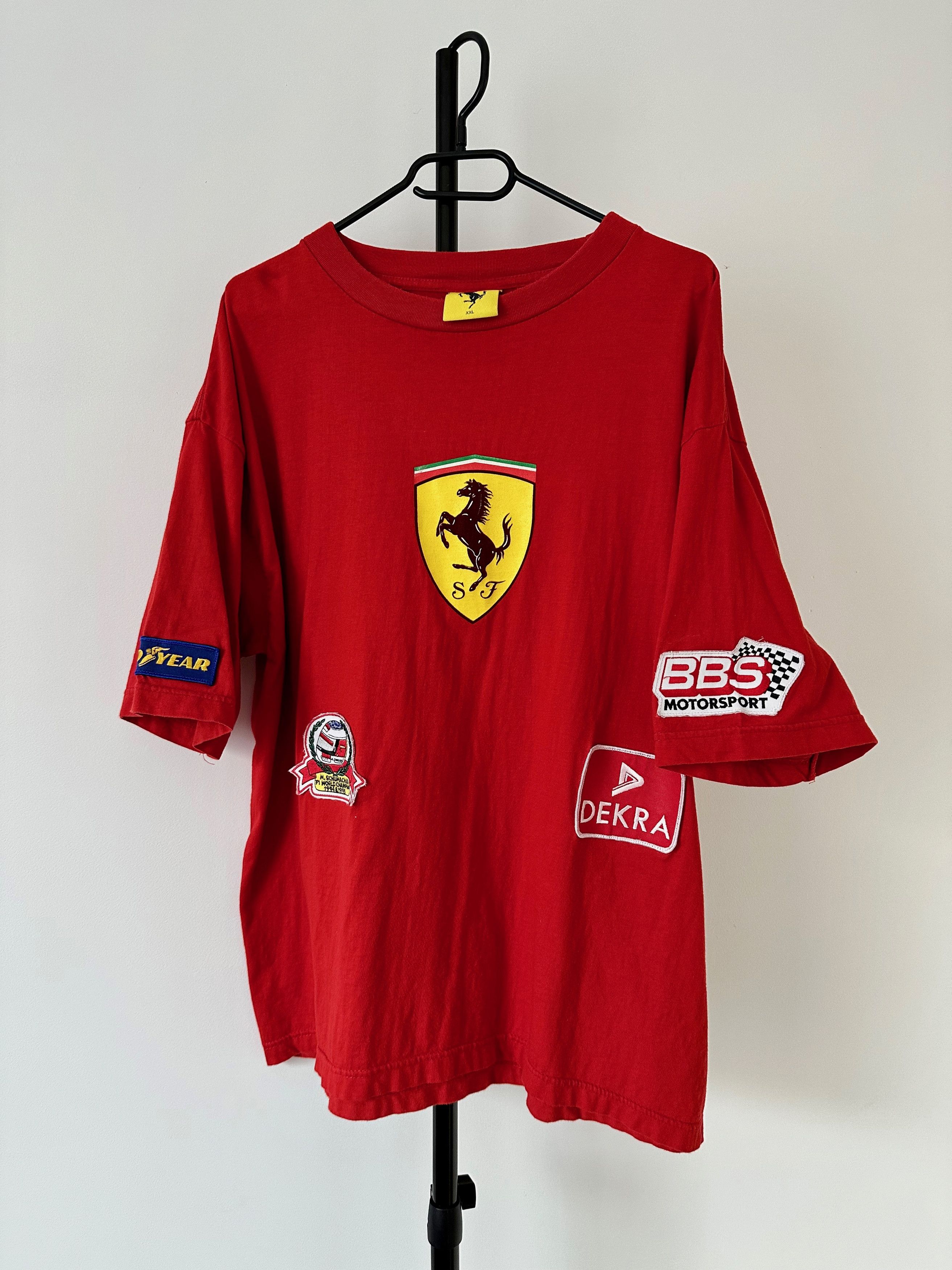 Ferrari 1995 Ferrari Michael Schumacher F1 Racing shirt Size US XXL / EU 58 / 5 - 1 Thumbnail