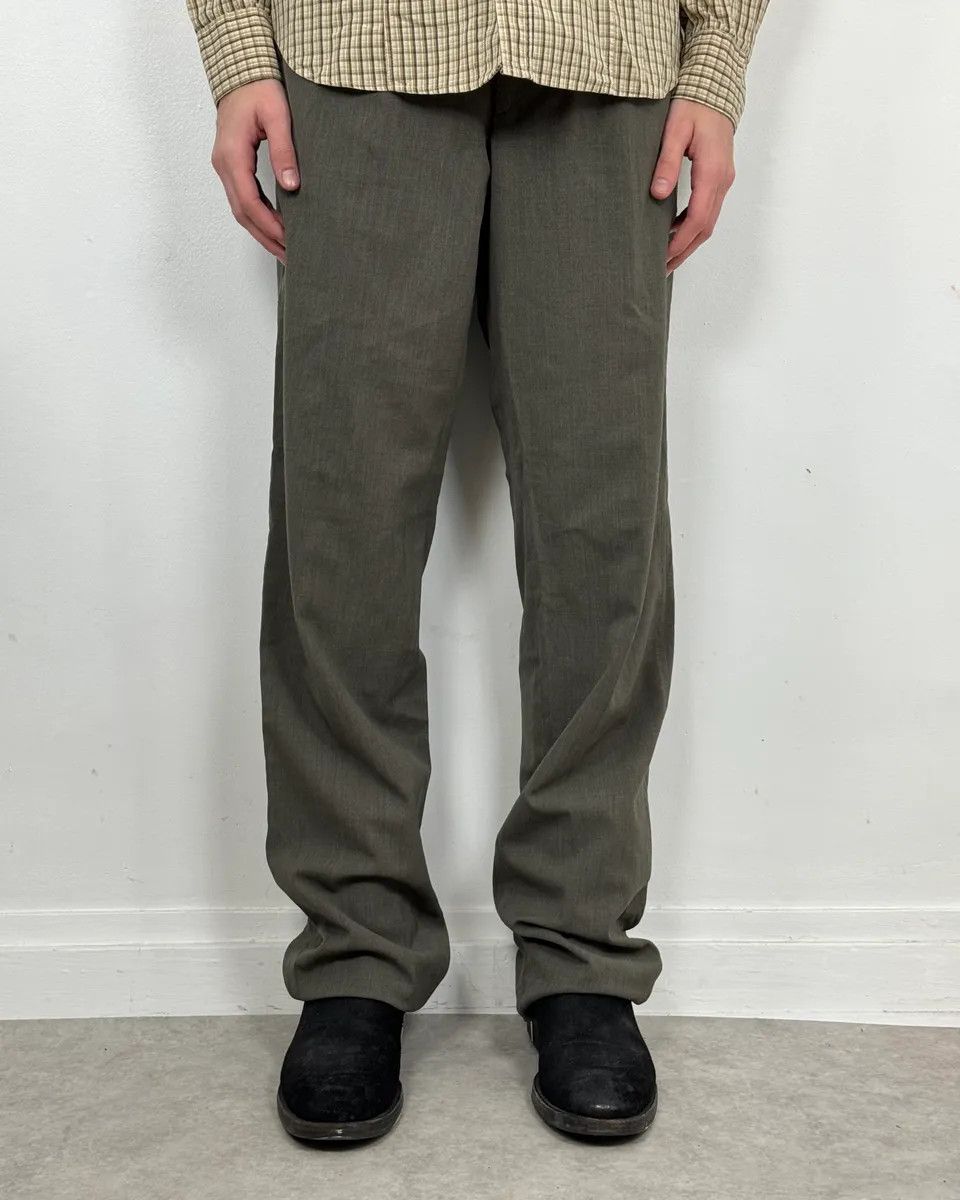 Prada 2000s Prada Classic Grey Relaxed Pants Size US 33 - 2 Thumbnail