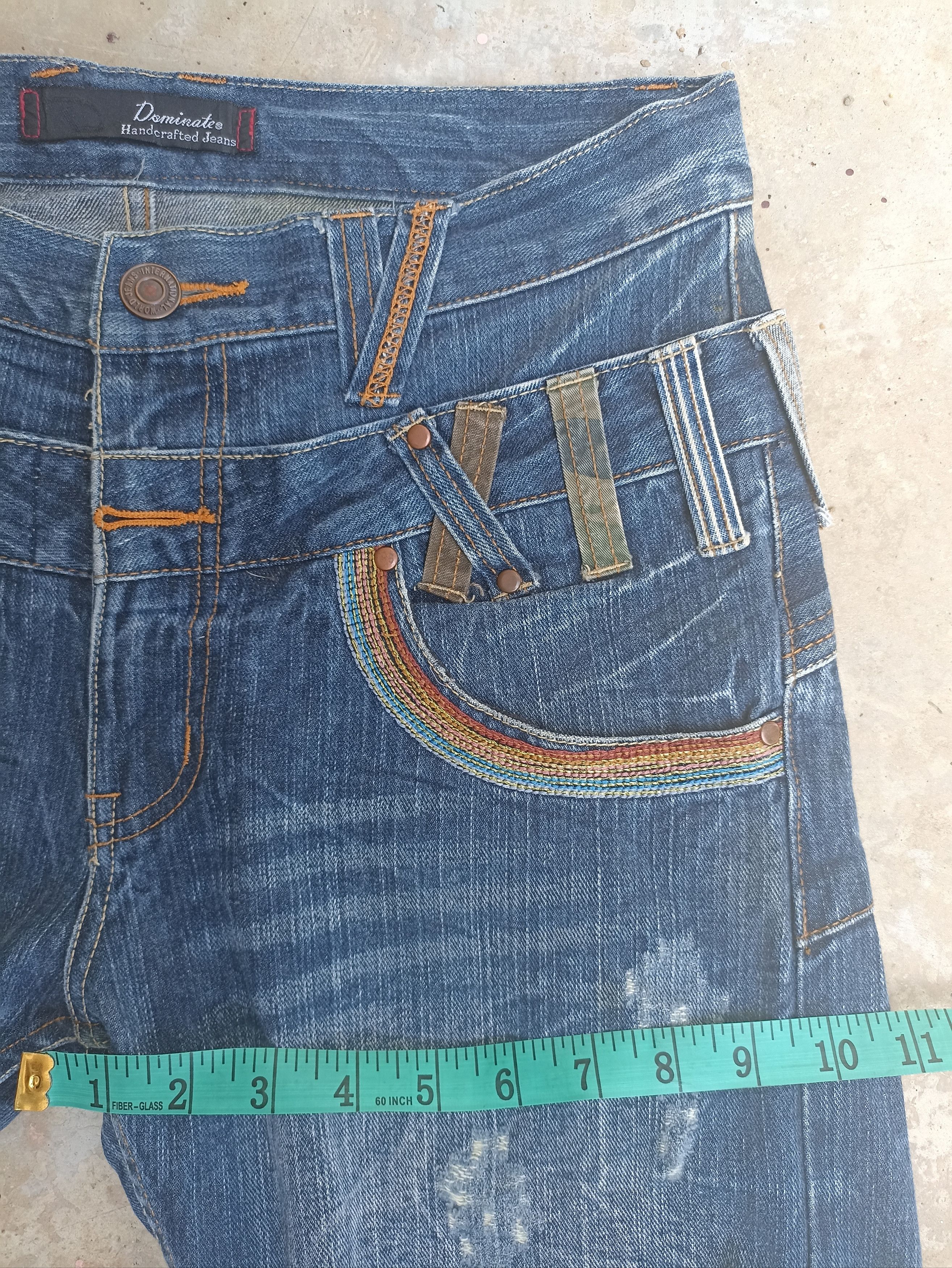 Beauty Beast Dominate Handcrafted jeans distressed beauty beast Size US 32 / EU 48 - 23 Thumbnail