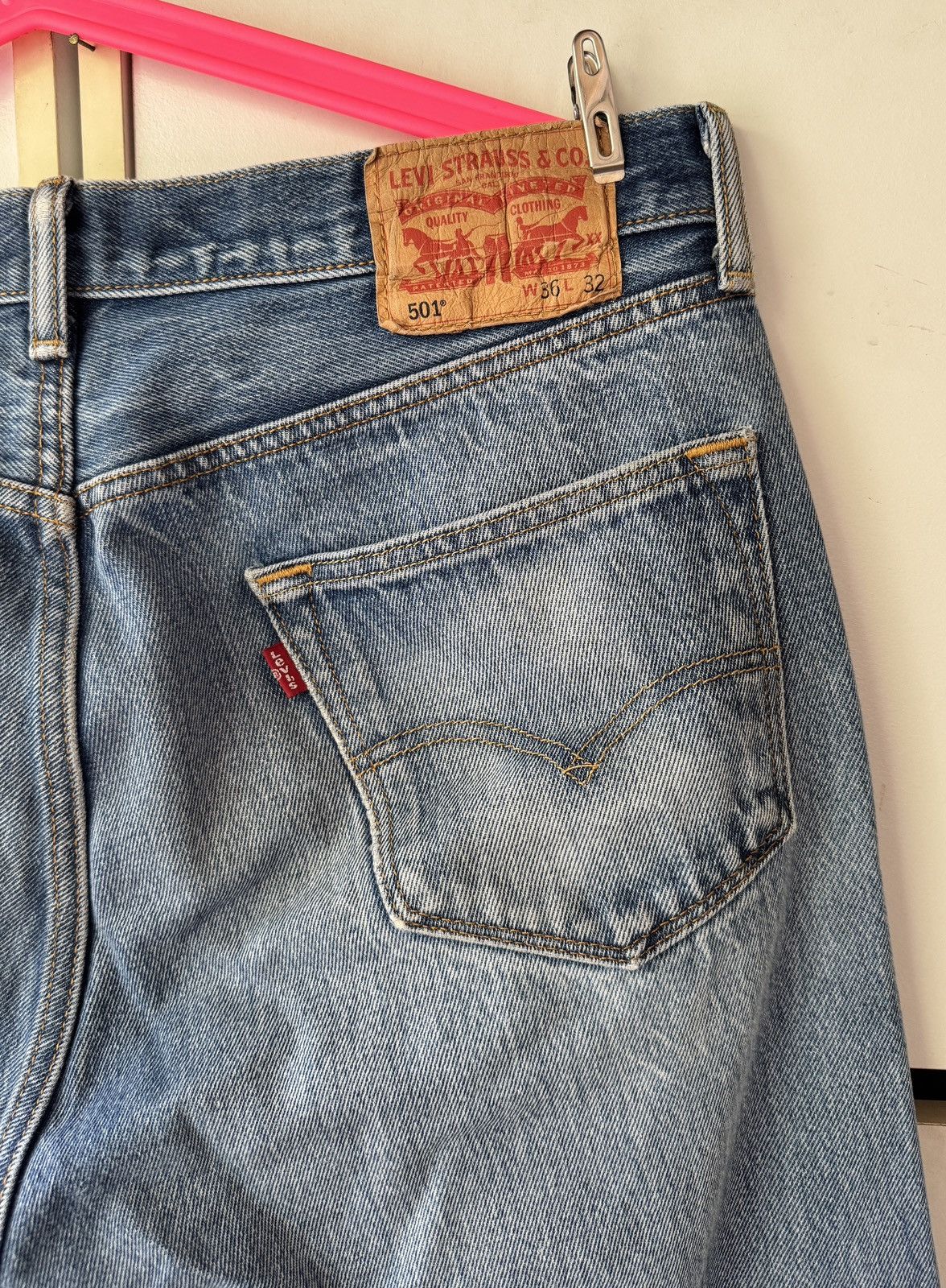 Levi's LEVIS 501 JEANS Size US 34 / EU 50 - 9 Thumbnail