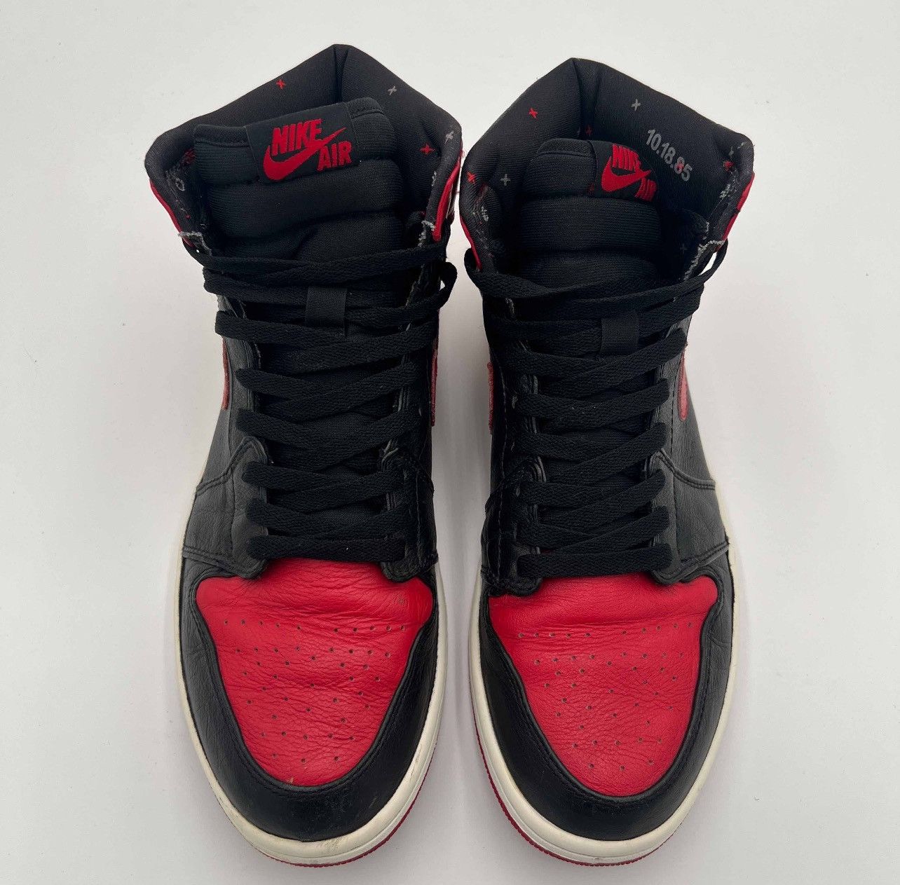 Jordan Brand × Nike Jordan 1 Banned Bred X 2010 OG Rare Size 11 Size US 11 / EU 44 - 4 Thumbnail