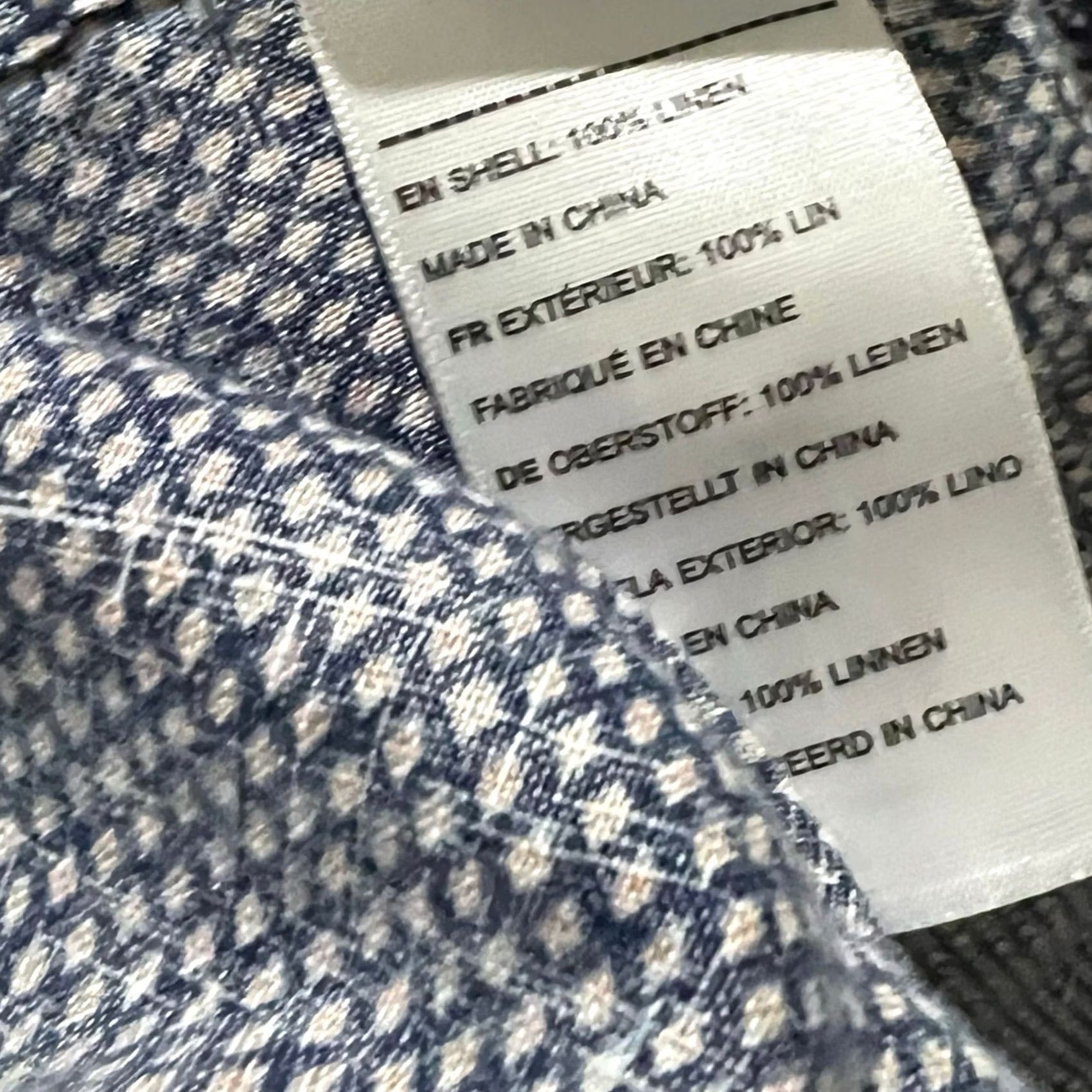 UNTUCKit VINTAGE UnTuckIt Shirt Blue Mens 2XL Linen Button Front Pocket XX-Large Shirt Button-Up Breathable Lightweight Casual Beach Size US XXL / EU 58 / 5 - 8 Thumbnail