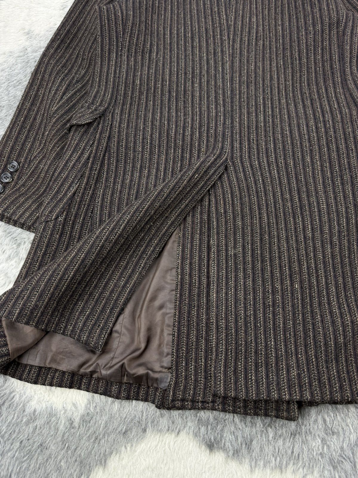 Beauty Beast Vintage 90s PPFM Big Label Double Breasted Wool Long Coat Size US M / EU 48-50 / 2 - 19 Thumbnail