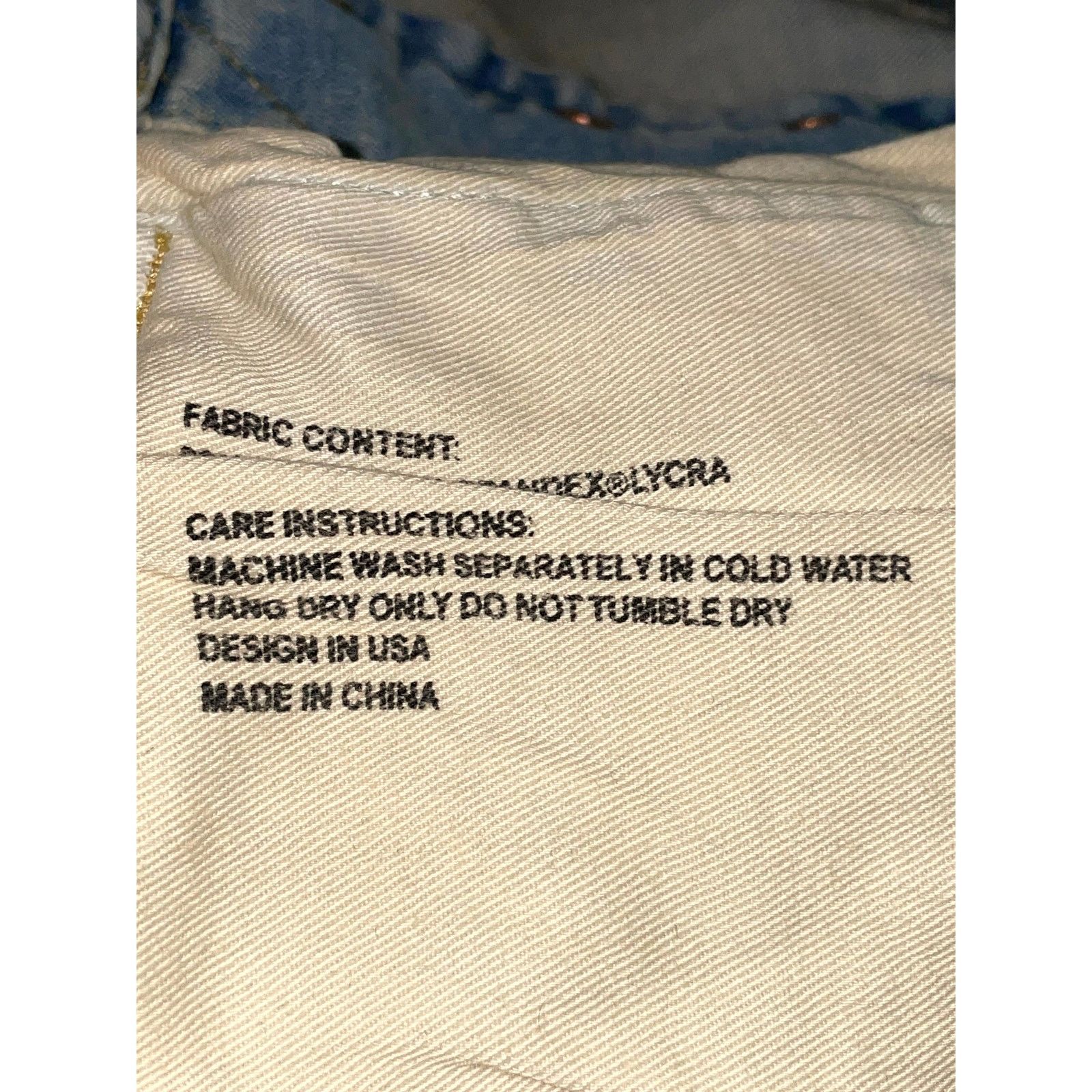 Purple Brand Purple Brand Wax Light Wash Jeans Size US 36 / EU 52 - 6 Thumbnail