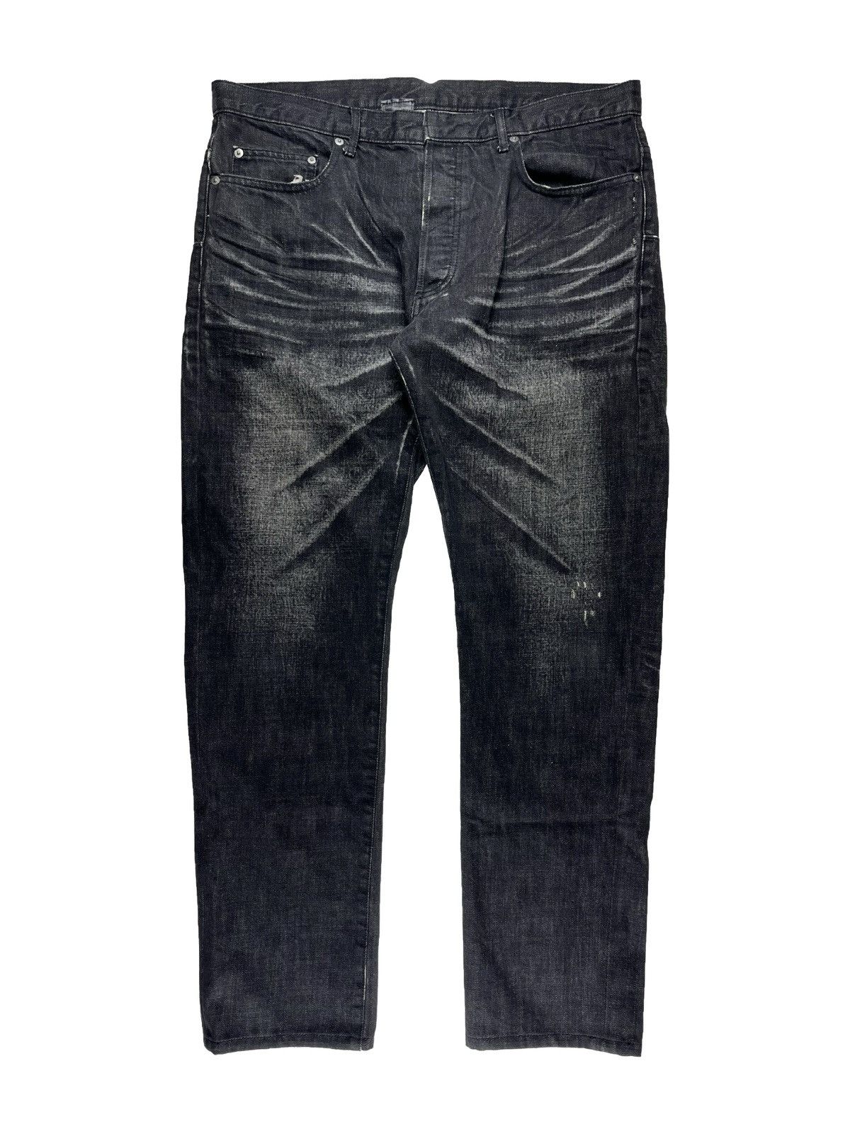 Dior × Hedi Slimane AW03 Dior Homme Luster Clawmark Denim Jeans 