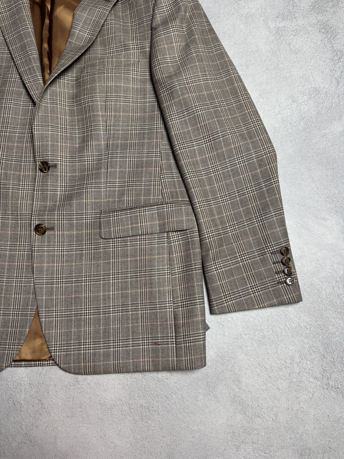 Barbour Barbour Wool Suit Blazer Jacket size L Size 50L - 6 Thumbnail
