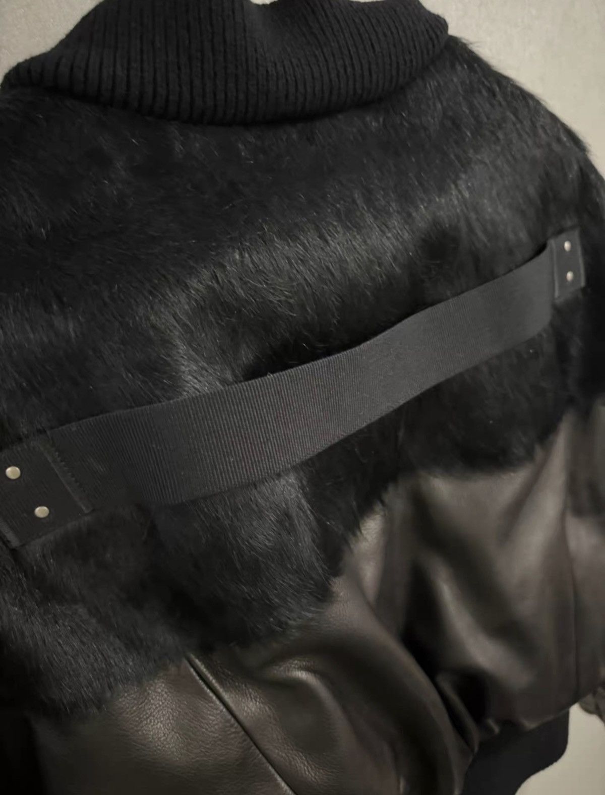Rick Owens Rick Owens horsehair leather down jacket Size US M / EU 48-50 / 2 - 5 Thumbnail