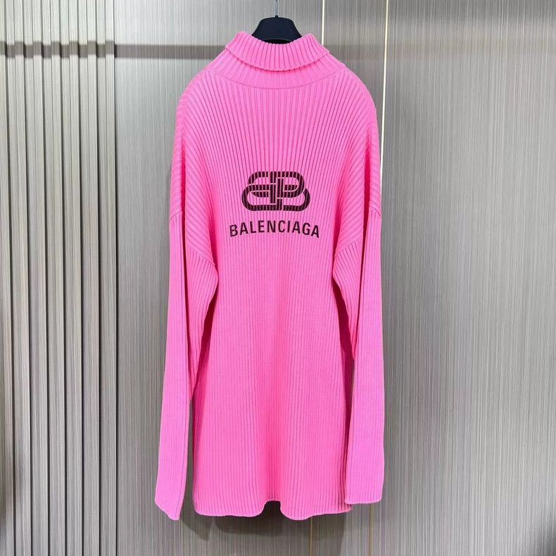 Balenciaga Balenciaga Knitted lock turtleneck sweater Size XS / US 0-2 / IT 36-38 - 2 Thumbnail