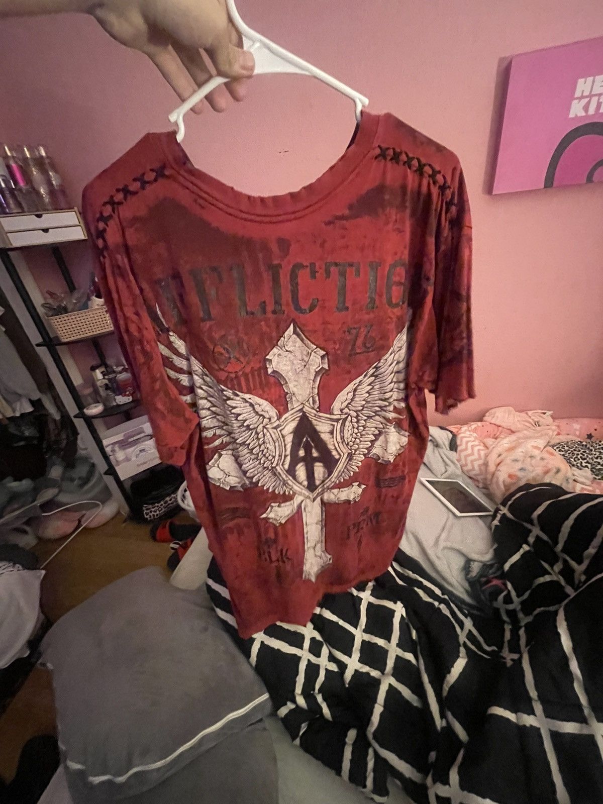 Affliction 2000's affliction tee Size US XXL / EU 58 / 5 - 2 Thumbnail