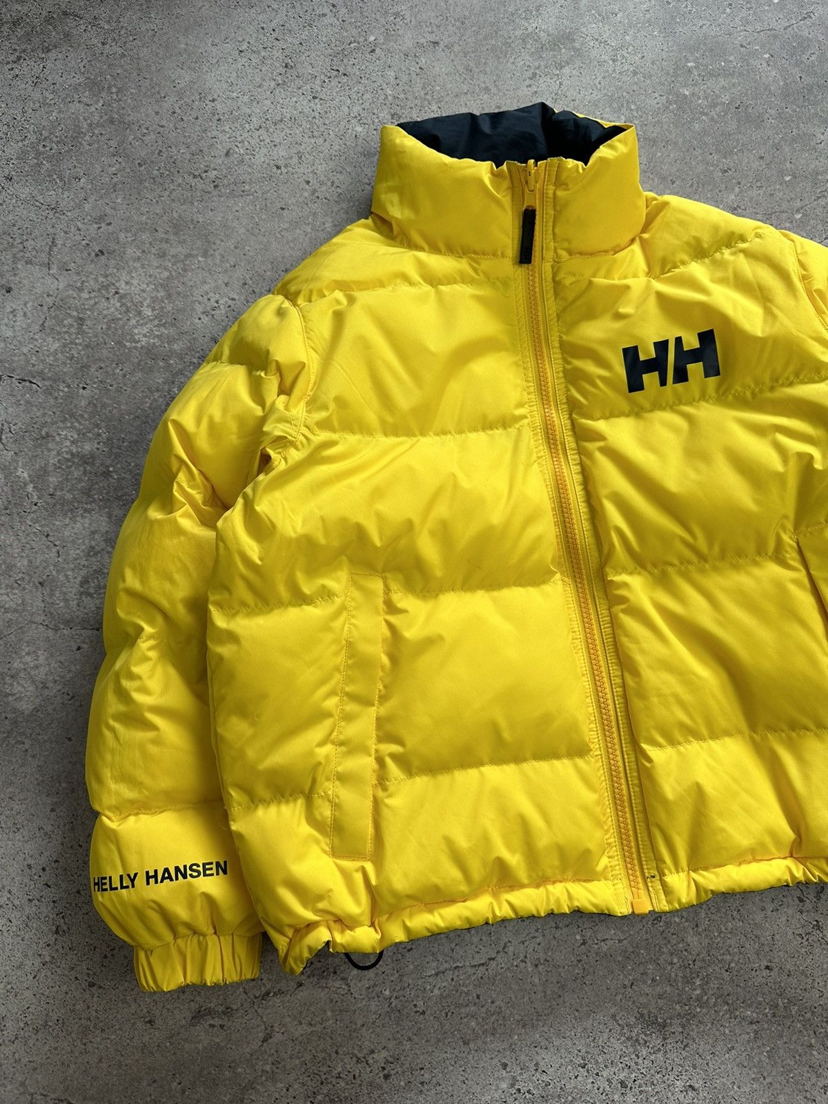 Helly Hansen × Vintage Vintage Helly Hansen Y2K Reversible Puffer Jacket Drill Size US S / EU 44-46 / 1 - 13 Thumbnail