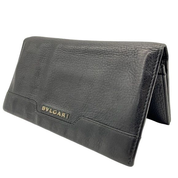 Bvlgari Bvlgari Bifold Long Unisex Leather Wallet Size ONE SIZE - 3 Thumbnail
