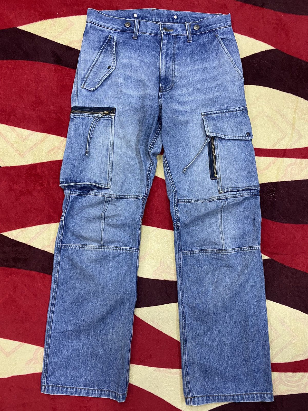 PPFM 🔥 Super Rare 🔥Vintage PPFM Bondage Tactical Pants Size US 33 - 6 Thumbnail