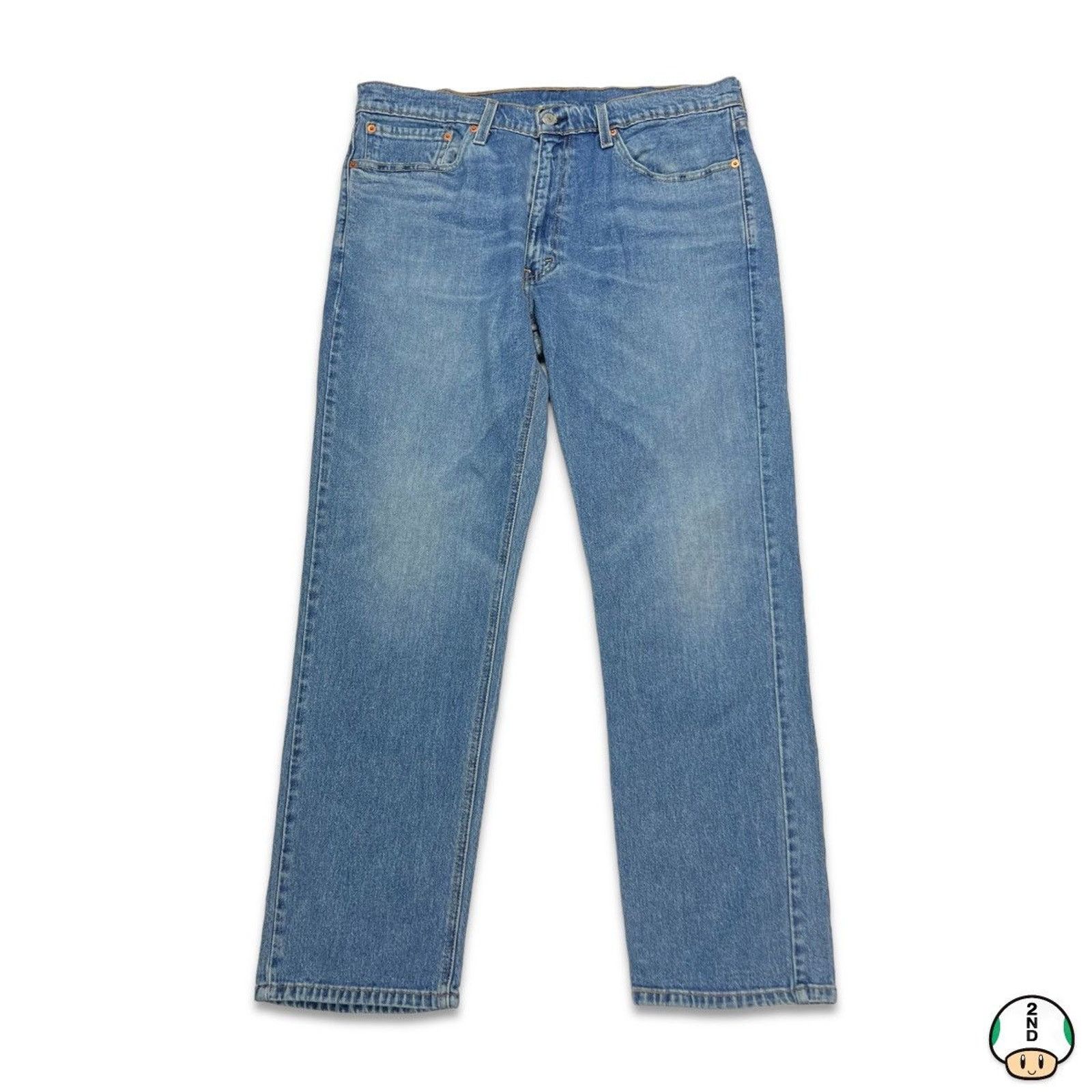 Levi's × Vintage Levi's 541 Jeans 37x29 Taper Light Wash American Denim Pants Size US 37 - 1 Thumbnail