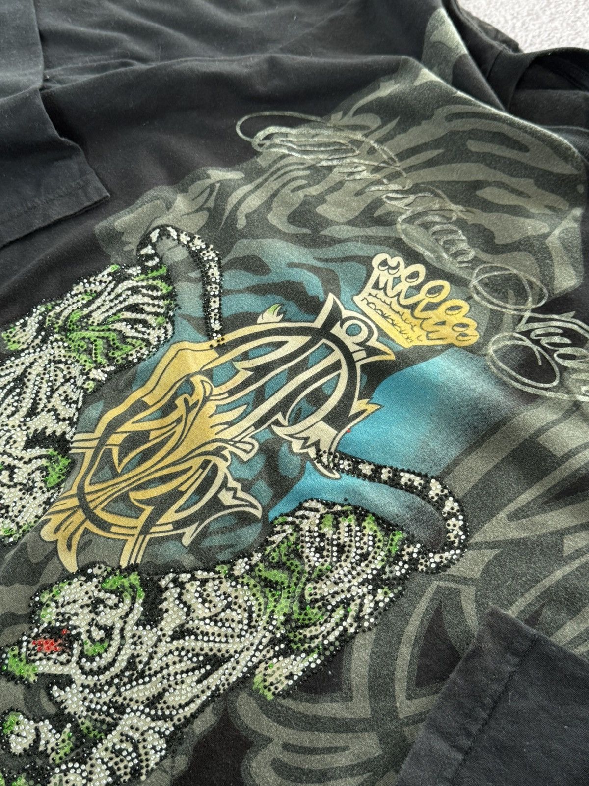 Christian Audigier Vintage Ed Hardy By Christian Audigier Long Sleeve Size US M / EU 48-50 / 2 - 8 Thumbnail