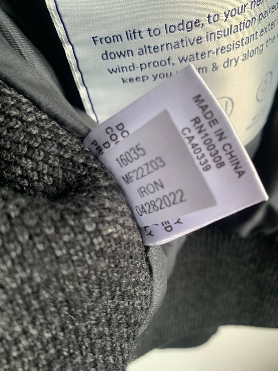 Peter Millar Peter Millar Men Iron Gray Apres Ski Hooded Jacket Size M Size US M / EU 48-50 / 2 - 7 Thumbnail