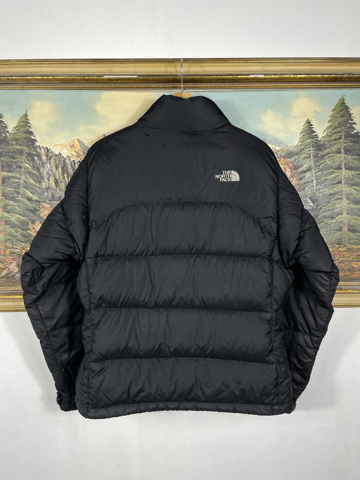 The North Face × Vintage Black TNF Retro 00s Jacket Travis Scott Kylie Jenner Vibe Size L / US 10 / IT 46 - 5 Thumbnail