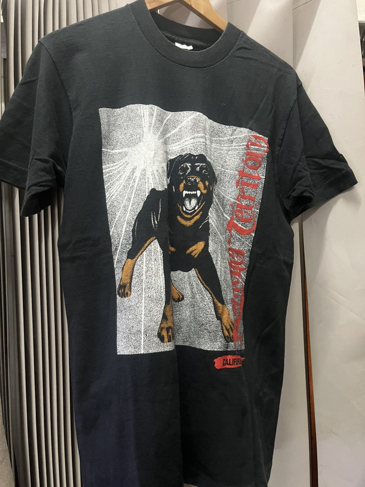 Vintage Vintage 90s "Top Dawg" Rottweiler Territory Tshirt Size US M / EU 48-50 / 2 - 5 Thumbnail