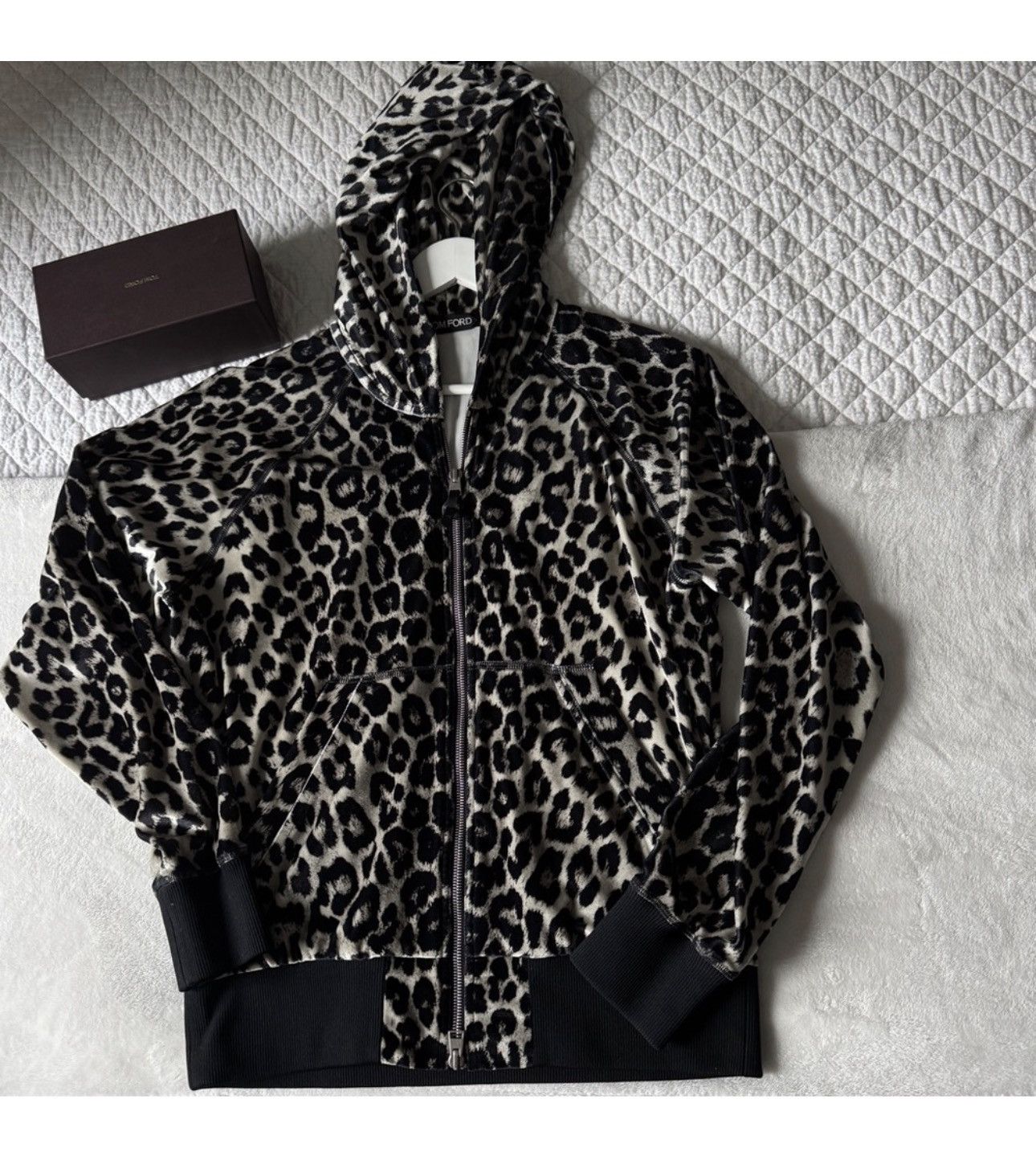 Tom Ford Tom Ford Leopard Hoodie Size US S / EU 44-46 / 1 - 1 Thumbnail