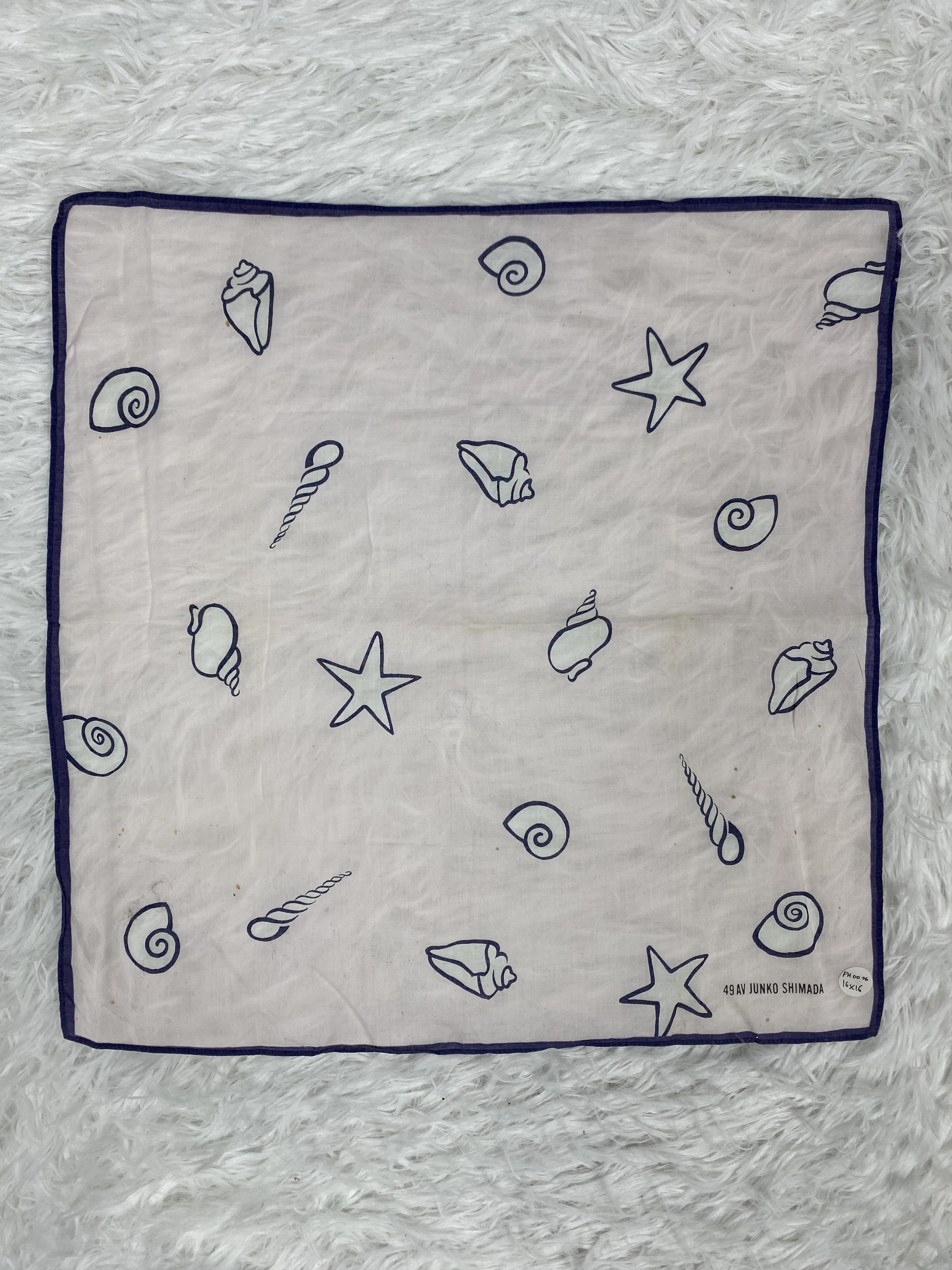 Junko Shimada × Vintage Vintage Junko Shimada Handkerchief PH0026 Size ONE SIZE - 3 Thumbnail