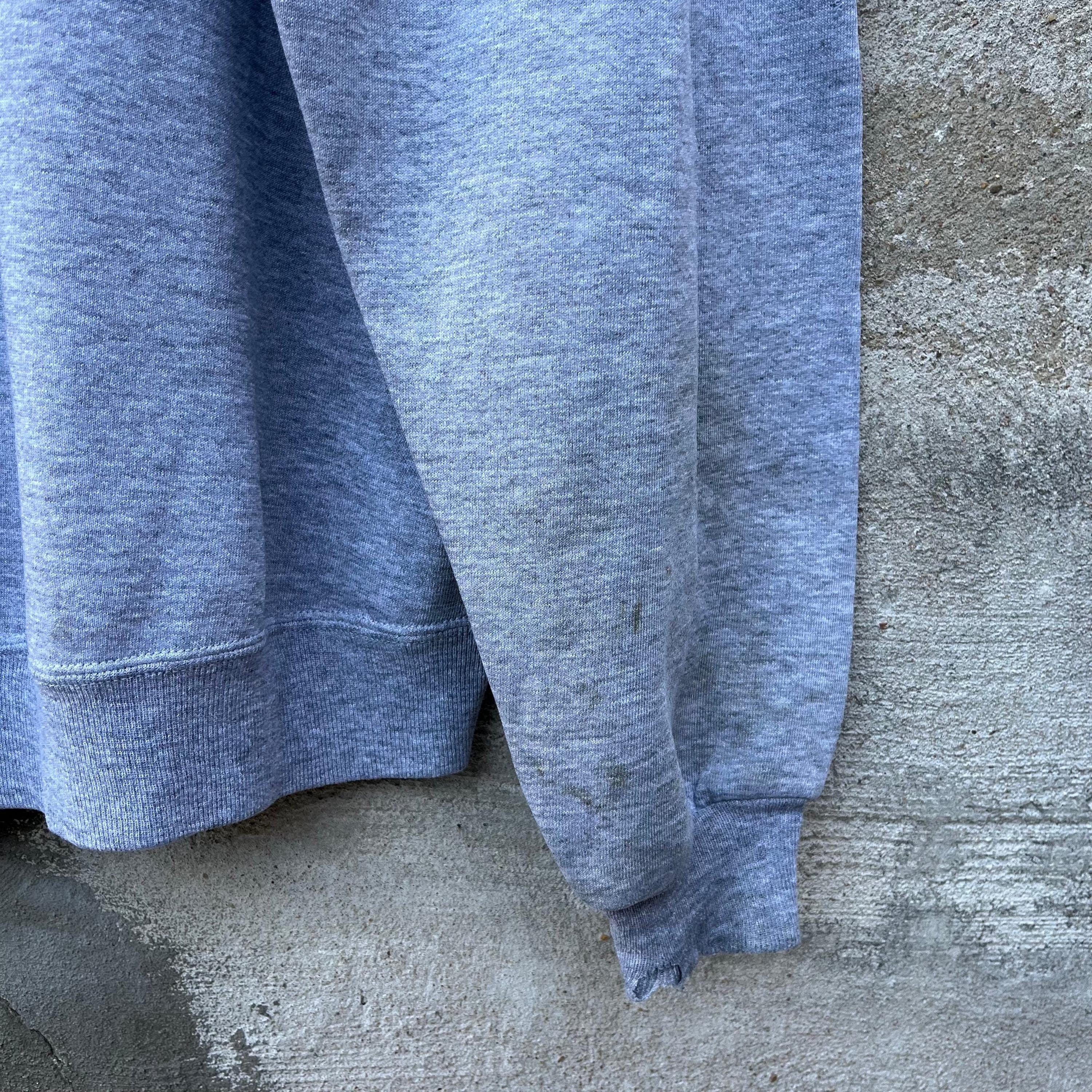 Russell Athletic × Vintage 90's Vintage Russell Athletic Faded Grey Crewneck Size US L / EU 52-54 / 3 - 7 Thumbnail