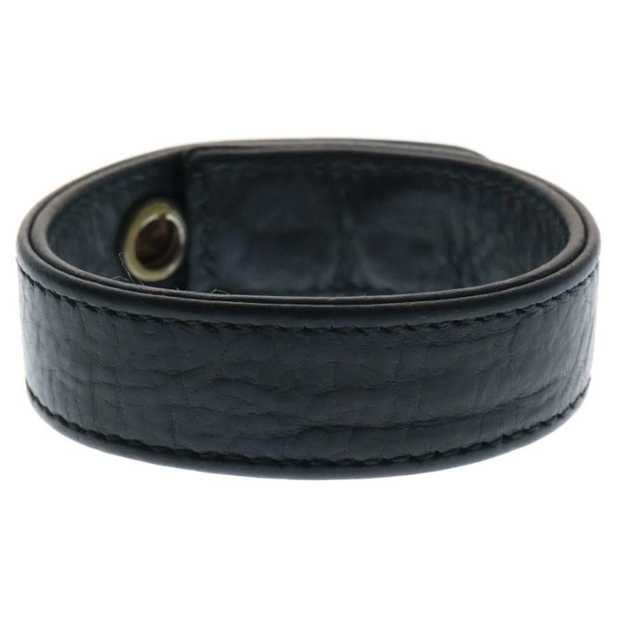 Chrome Hearts Chrome Hearts 3 Button 2 Snap Leather Bracelet | Grailed