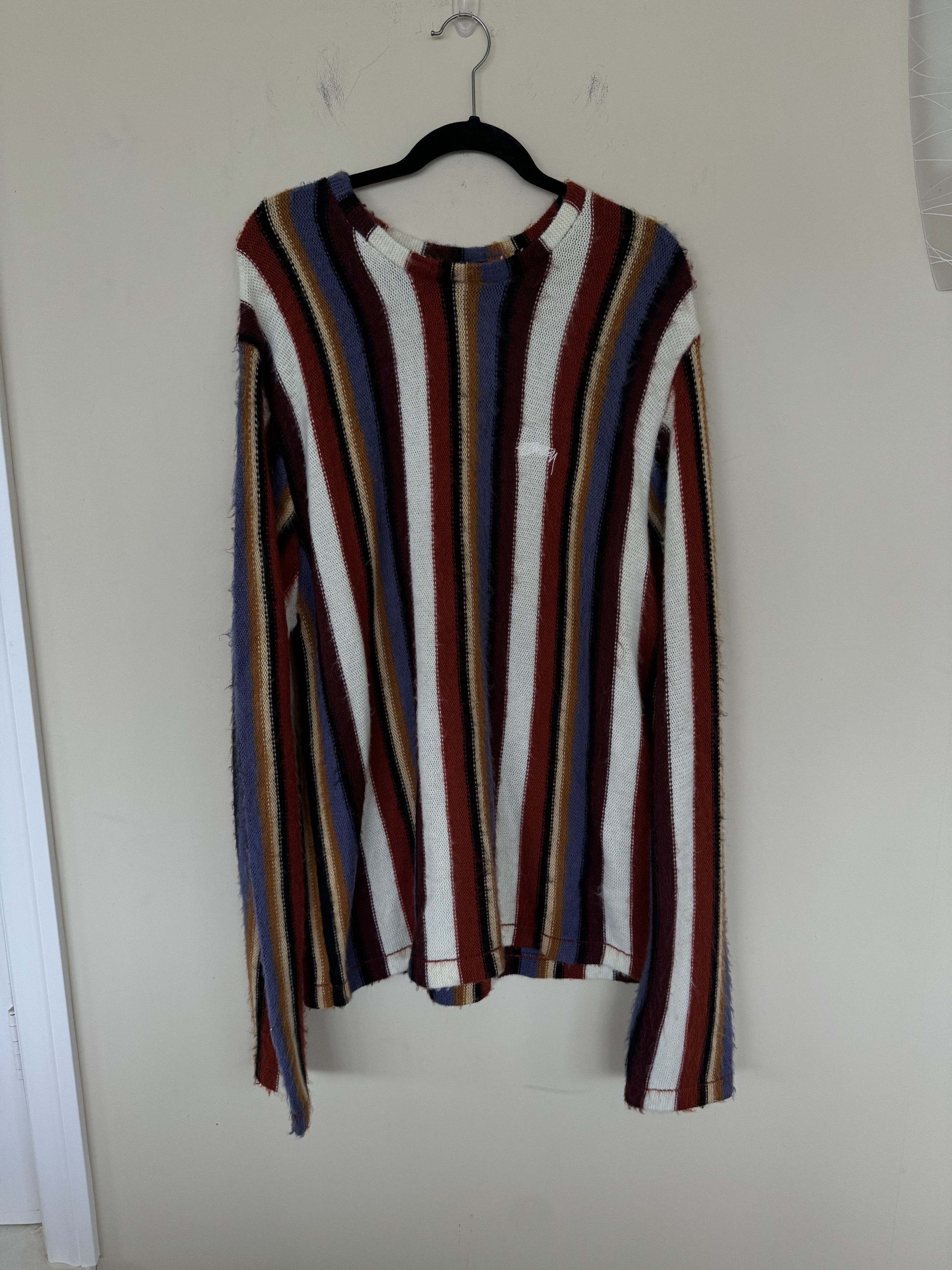 Stussy Stussy Striped Crewneck Size US XL / EU 56 / 4 - 1 Thumbnail