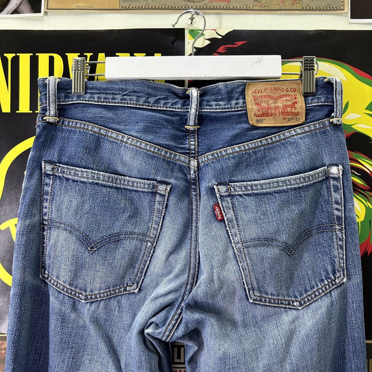 Levi's Vintage Levi’s 502 Ripped Distressed Denim Size US 32 / EU 48 - 10 Thumbnail