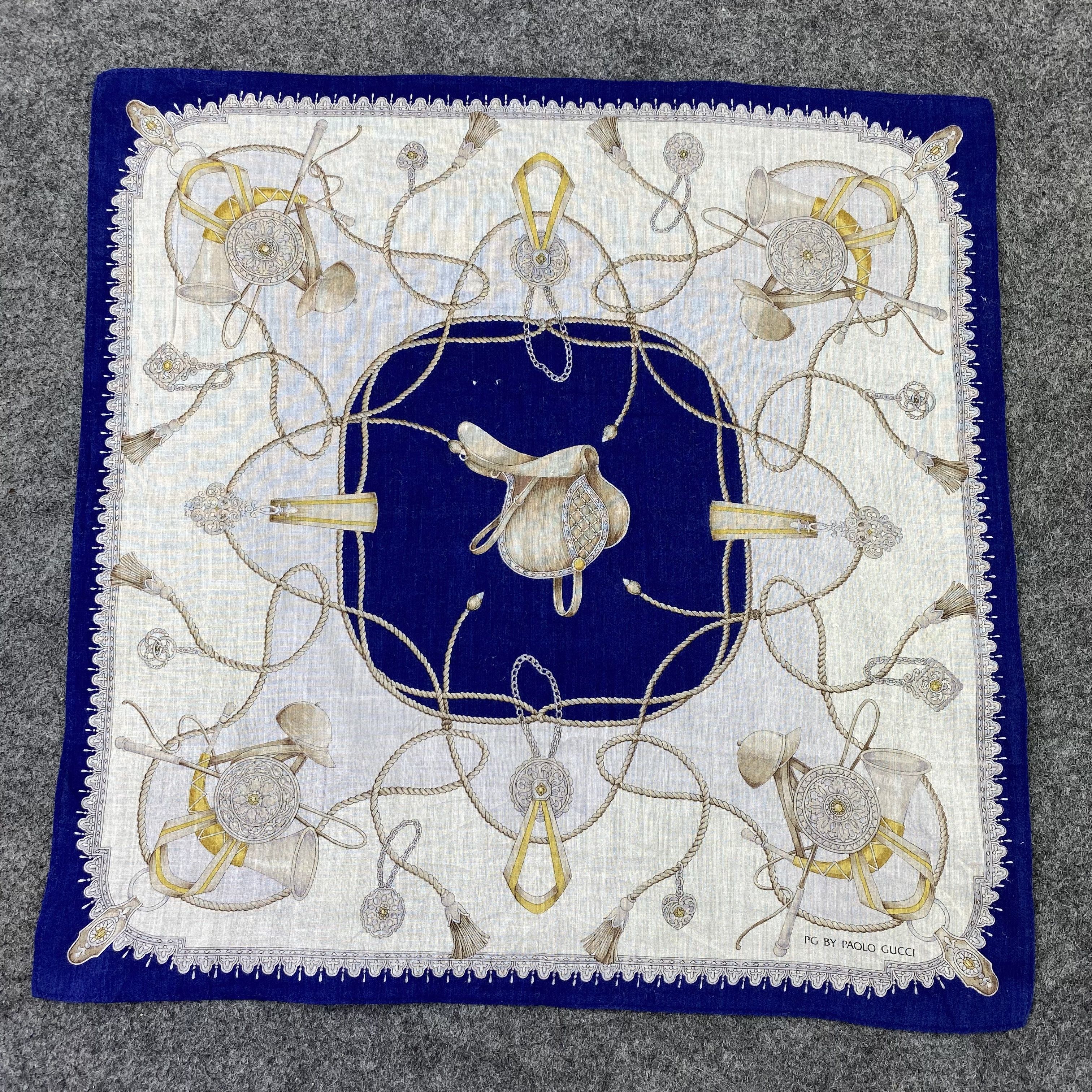Paolo Gucci Paolo Gucci Handkerchief / Bandana / Neckerchief-B499 Size ONE SIZE - 3 Thumbnail