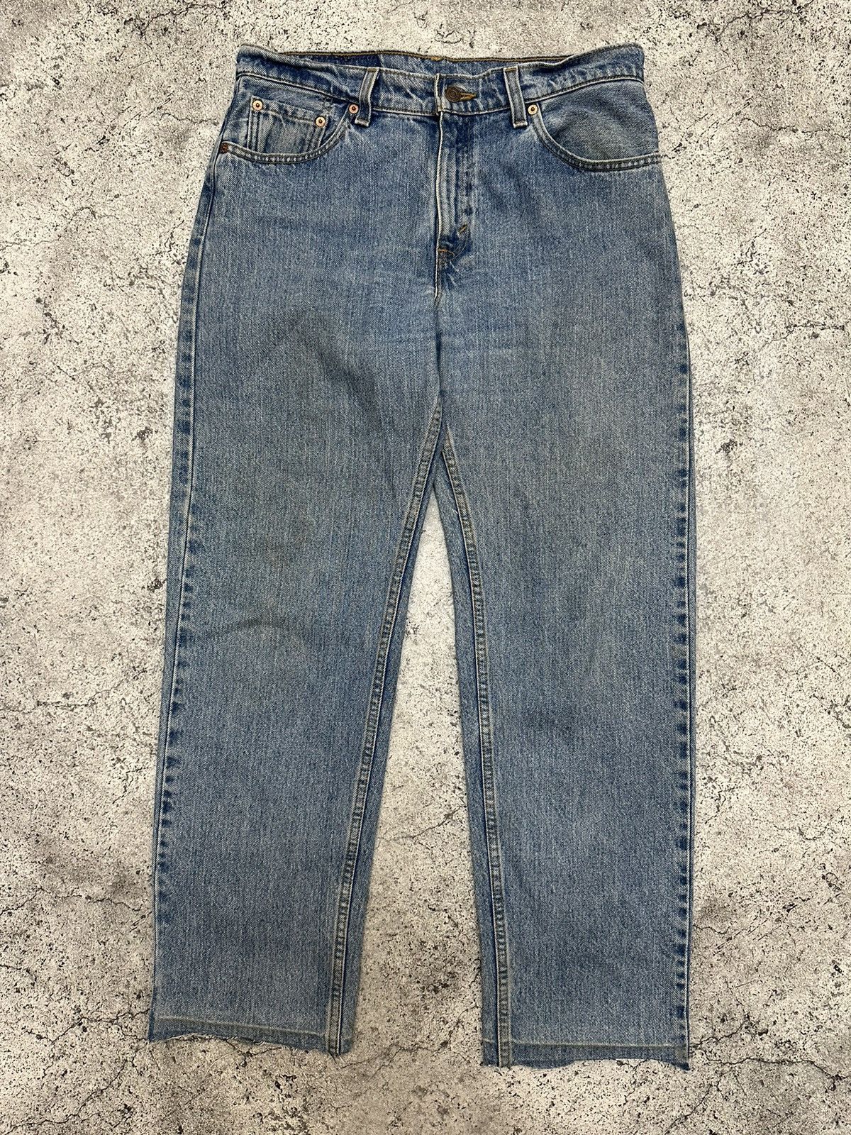 Vintage Vtg 90's LEVIS 556 XX Faded Ripped Jeans | Grailed