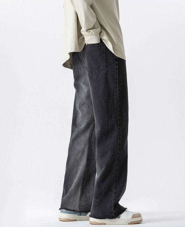 Japanese Brand Men's Retro Loose Casual Slightly Flared Straight Leg Jeans Size US 32 / EU 48 - 5 Thumbnail