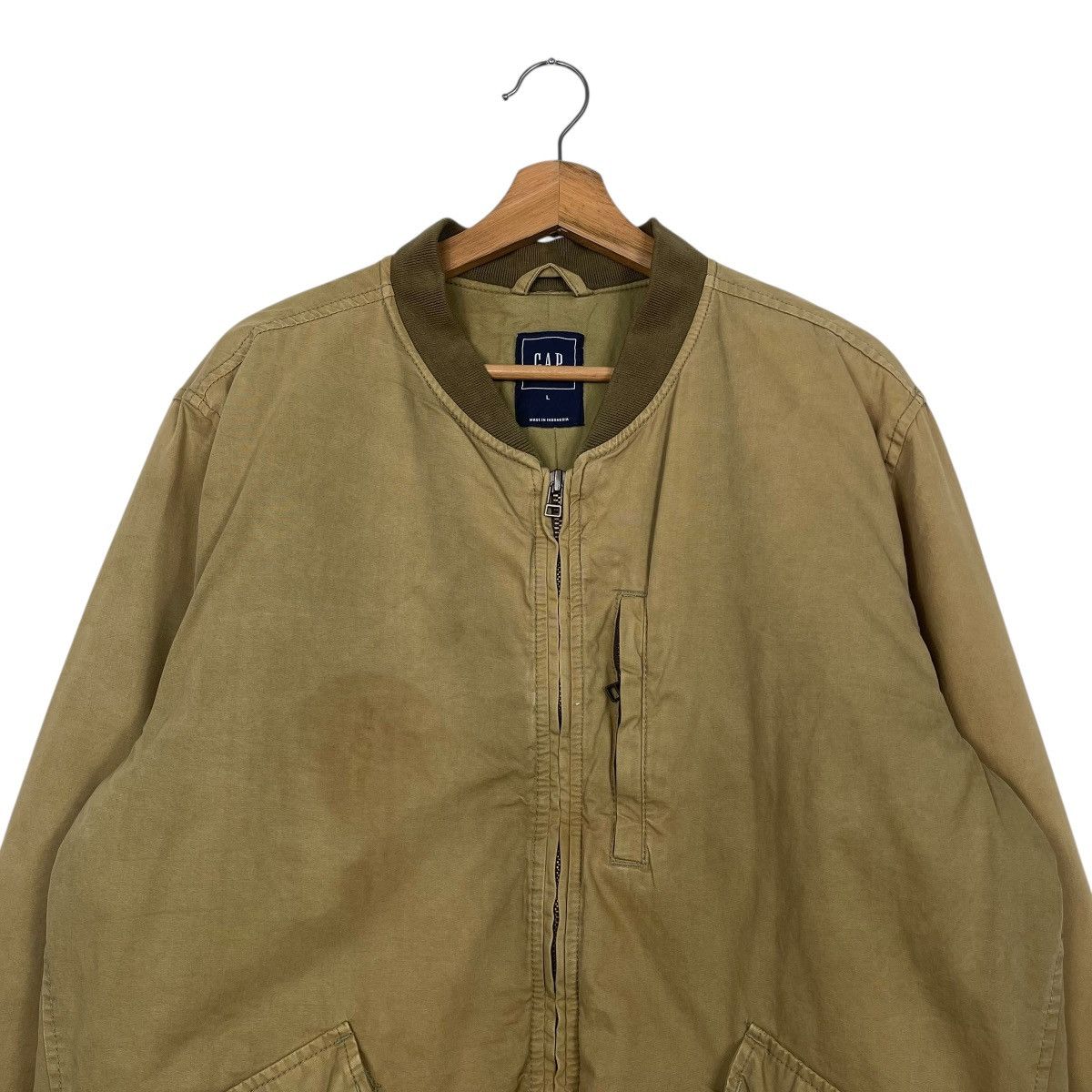 Gap GAP Army Stlye Bomber Jacket Size L Size US L / EU 52-54 / 3 - 2 Thumbnail