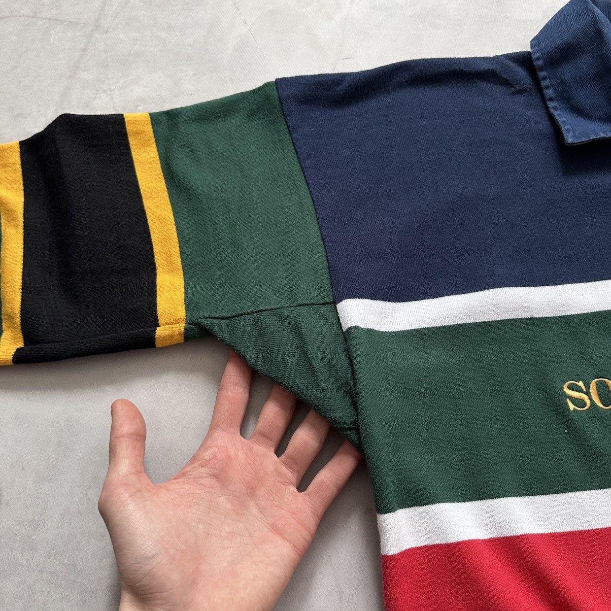 Canterbury of New Zealand Vintage Canterbury South Africa Springboks Rugby Jersey Size US XXL / EU 58 / 5 - 10 Thumbnail
