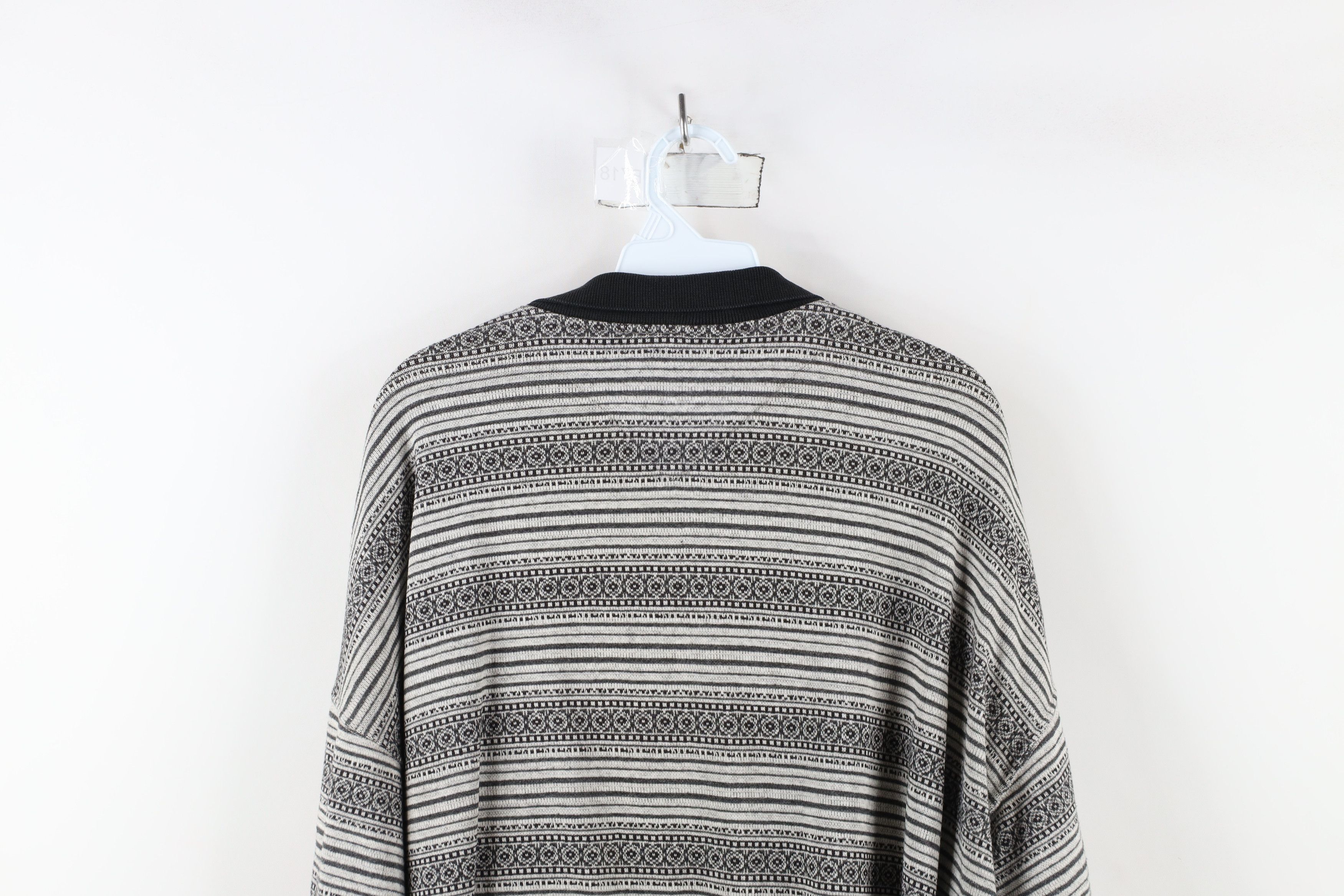 Vintage Vintage 90s Streetwear Long Sleeve Rugby Polo Shirt Size US XL / EU 56 / 4 - 13 Thumbnail