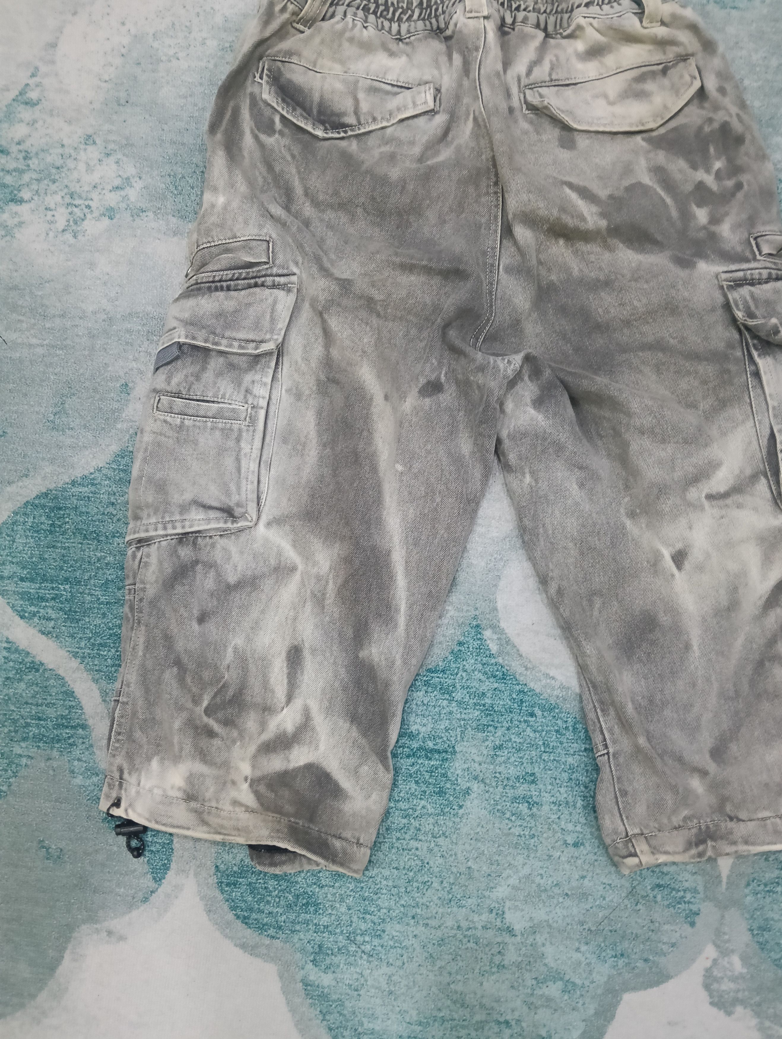 Japanese Brand × Rap Tees Cargo Baggy Short Pants Size US 31 - 6 Thumbnail
