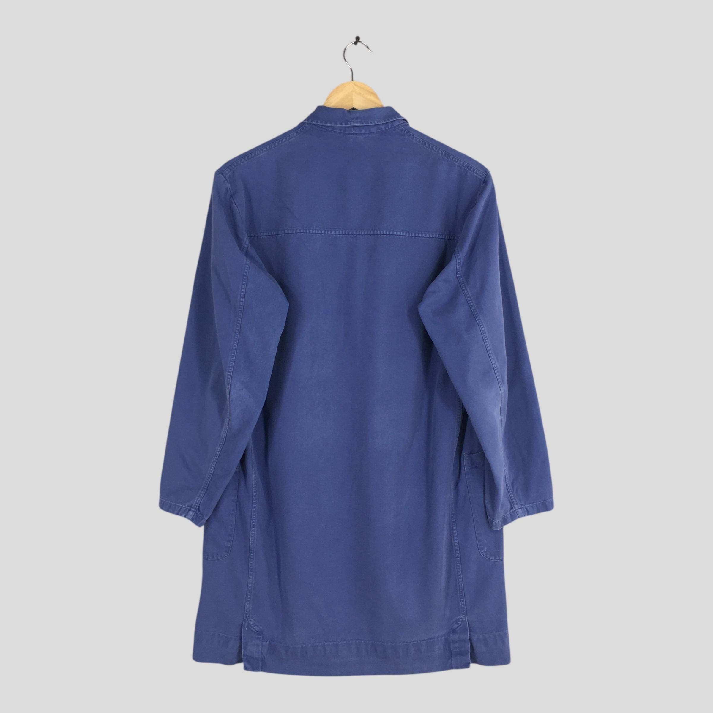Le Laboureur Vintage 80s Chore Spilag Work Sanfor Jacket Medium Size US M / EU 48-50 / 2 - 7 Thumbnail