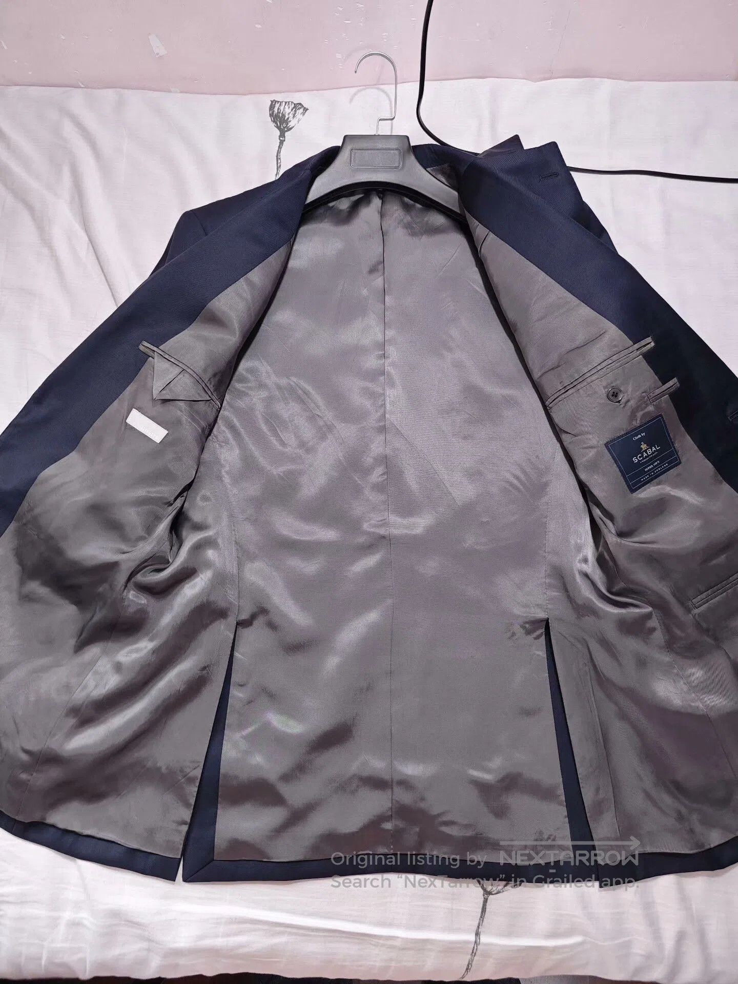 SCABAL Scabal Half-Canvas Wool Blazer. Size US L / EU 52-54 / 3 - 7 Thumbnail