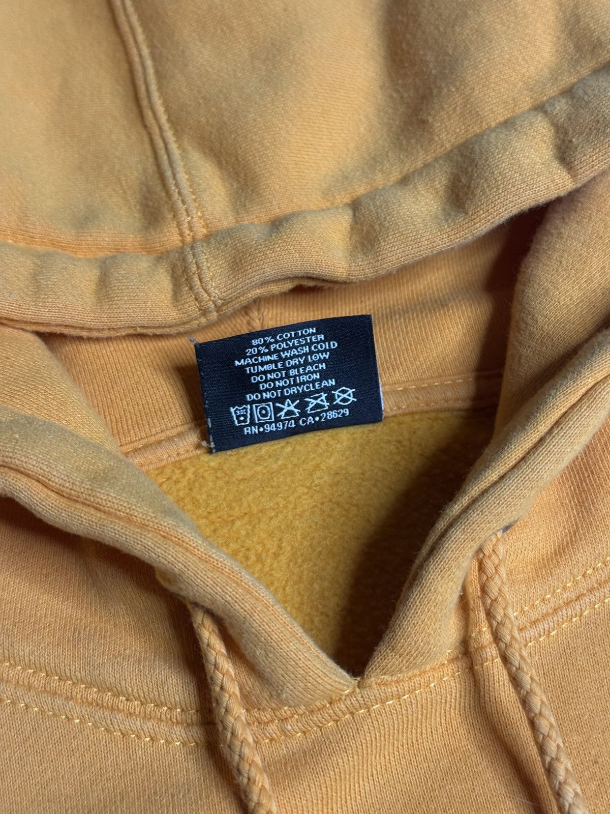 Stussy Stussy Logotype Sweatshirt “Orange” [M] PREOWNED Size US M / EU 48-50 / 2 - 5 Thumbnail