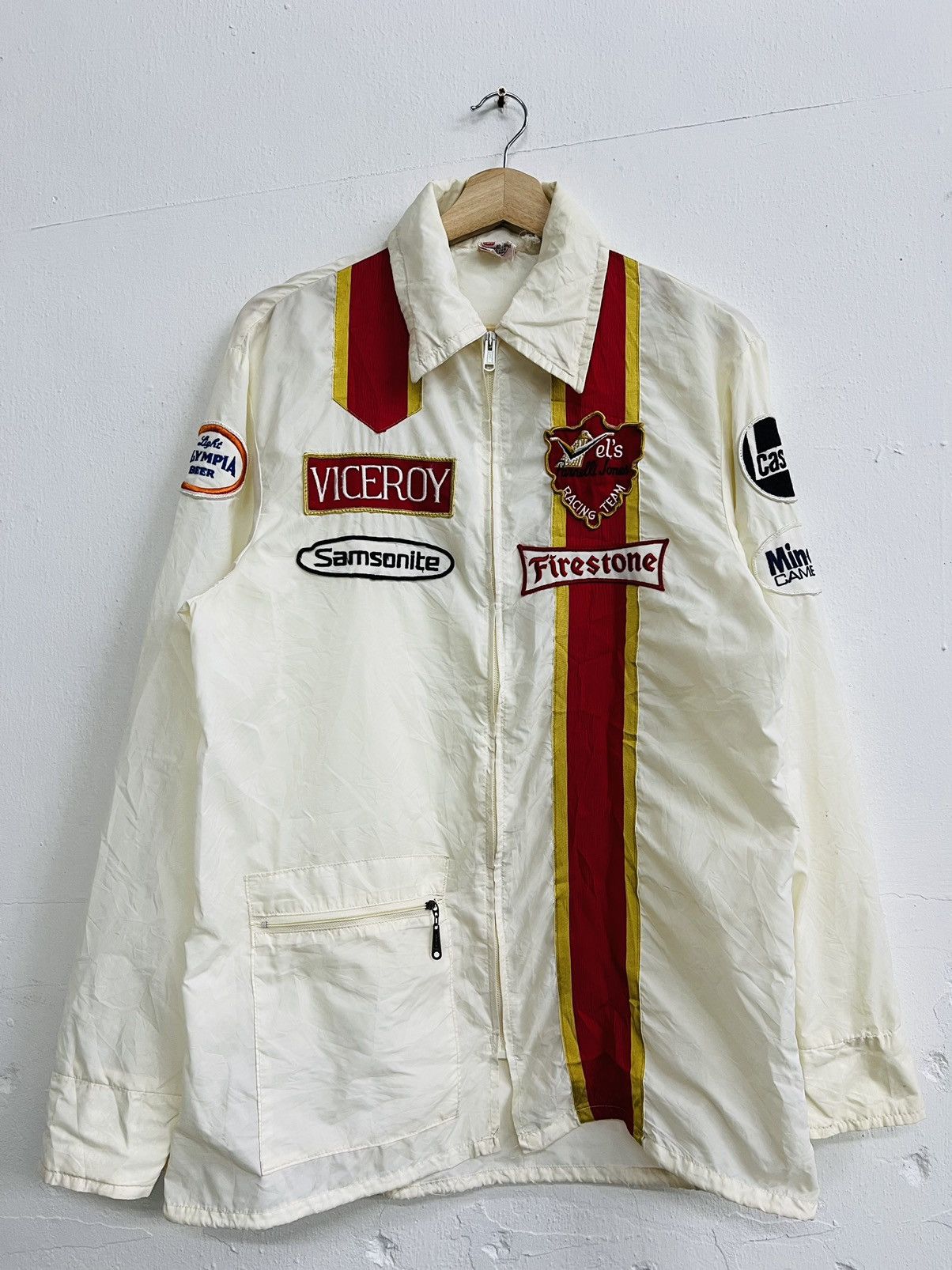 Sports Specialties × Vintage Vintage 70s Viceroy Parnelli Jones Racing Team Jacket Size US M / EU 48-50 / 2 - 2 Thumbnail