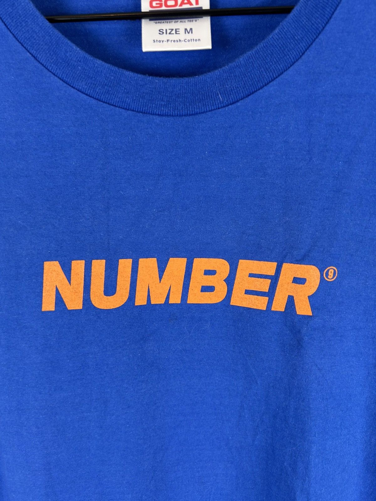 Number (N)ine Number Nine Logo Print T-Shirt Size US M / EU 48-50 / 2 - 3 Thumbnail