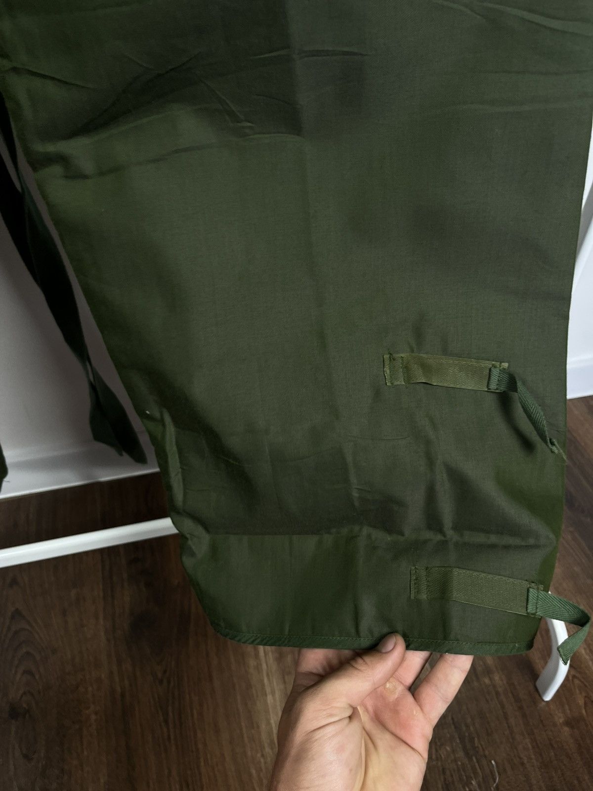Other Vintage 1982 British Army NBC Mk3 Protective Trousers Green Size US 32 / EU 48 - 4 Thumbnail