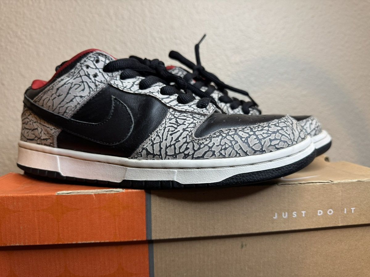 Nike × Supreme Nike SB X Supreme Dunk Low SZ10 Size US 10 / EU 43 - 2 Thumbnail