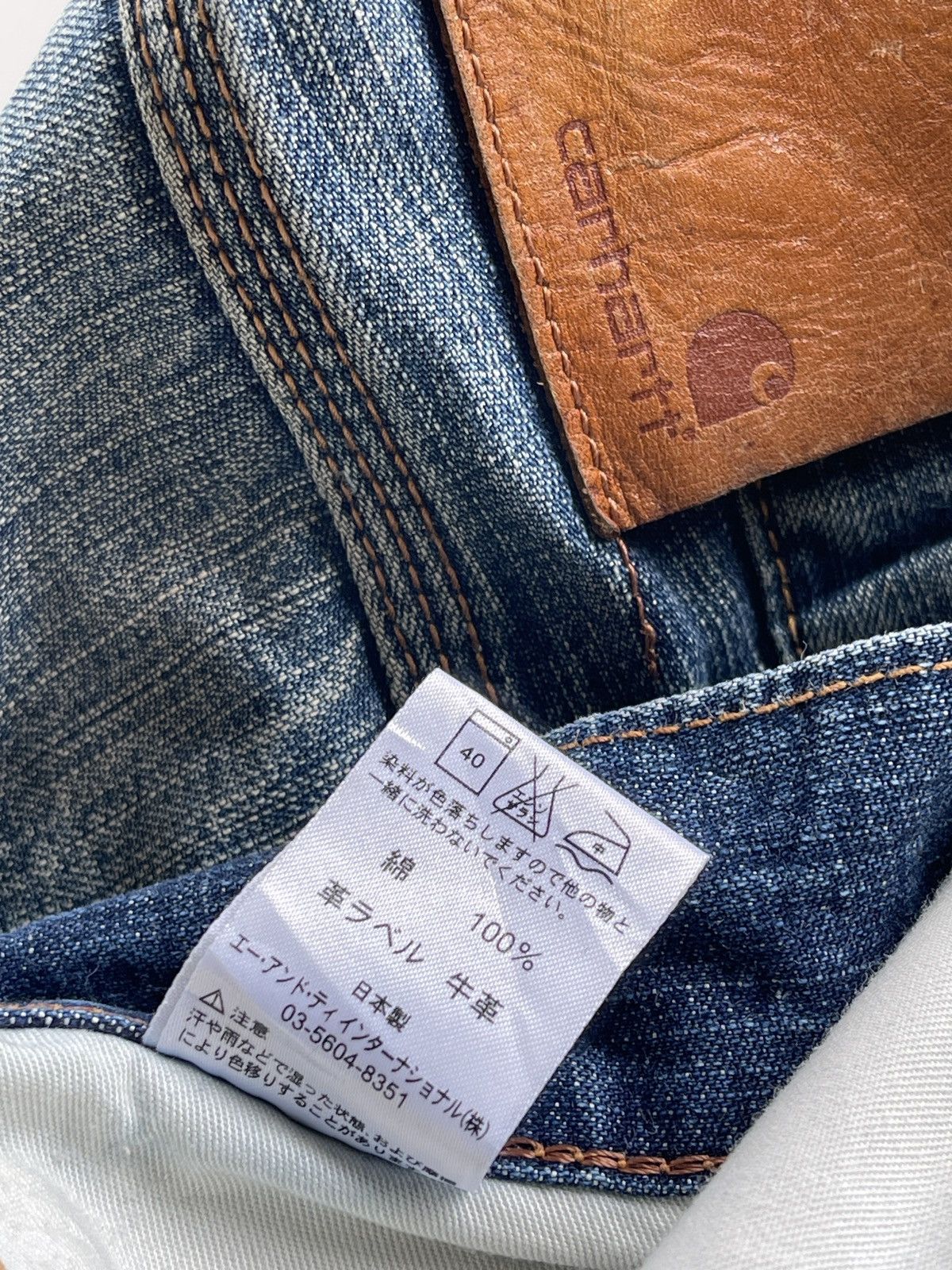 Carhartt Vintage Carhartt Distressed Selvedge Denim Size US 32 / EU 48 - 17 Thumbnail